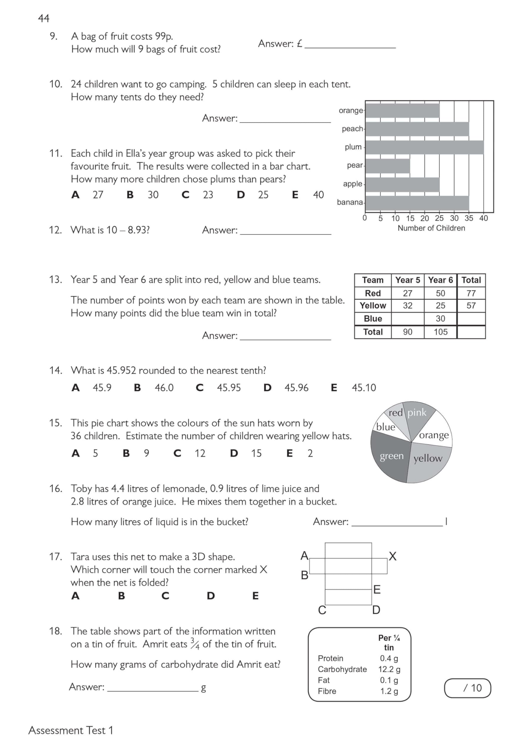 CGP 11+ GL Maths Practice Book & Assessment Tests - Ages 10-11 (with Online Edition) 7