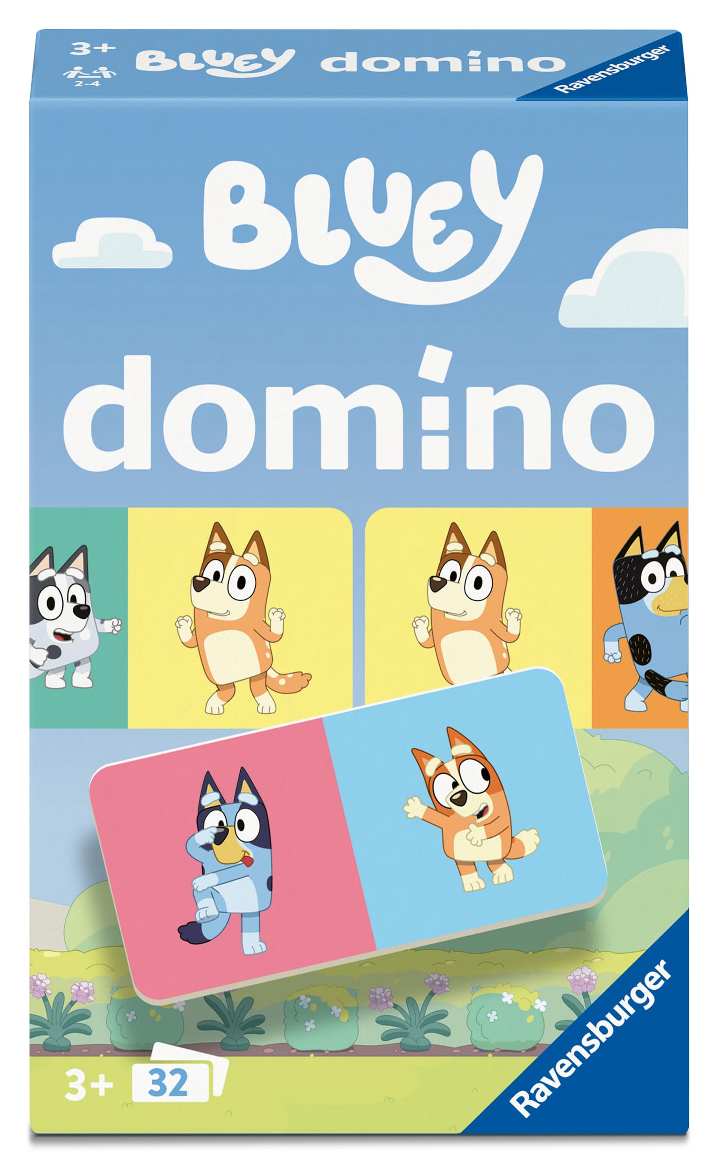 Ravensburger Bluey Dominoes Game - Classic Tile Matching for Kids Ages 3+ | 2-4 Players 2