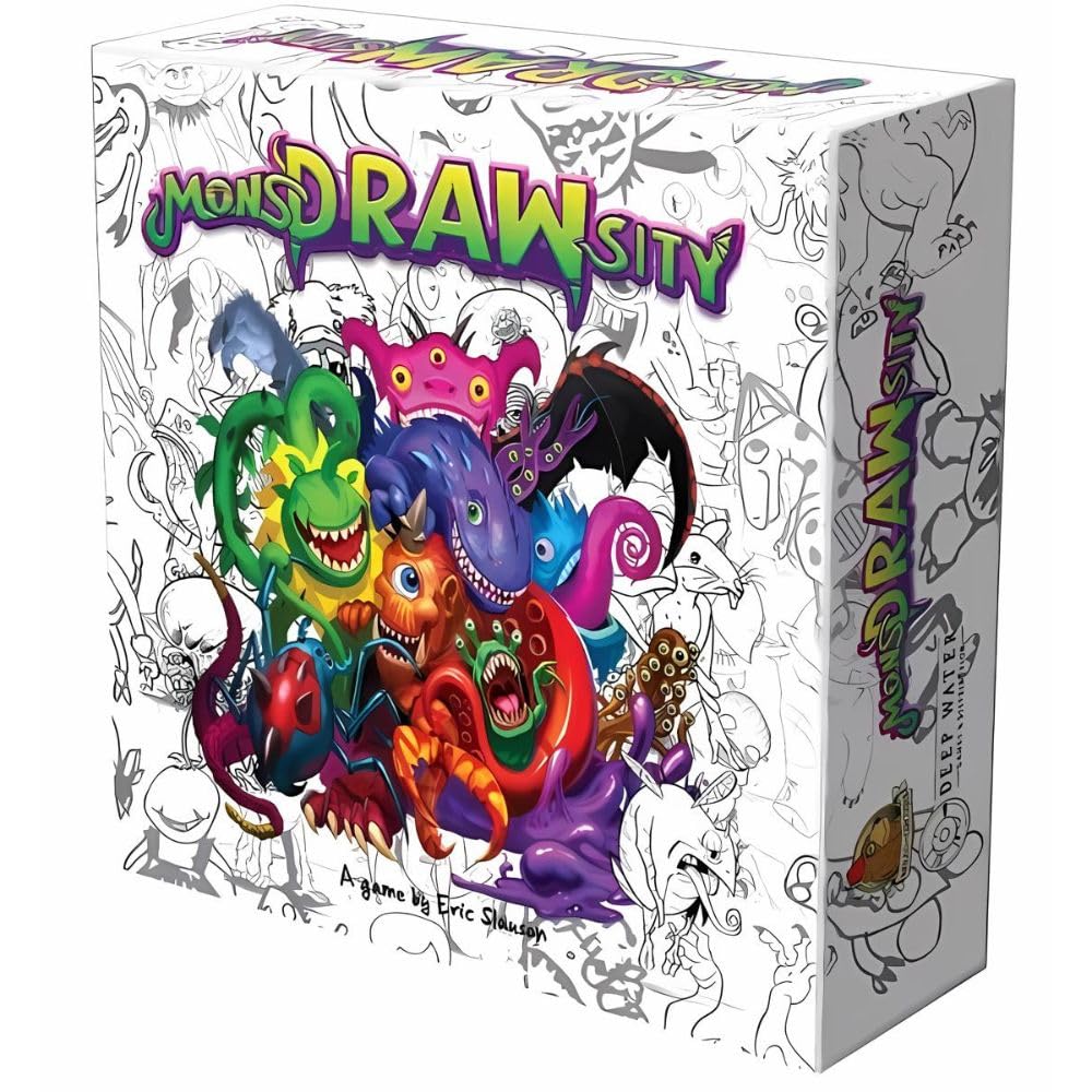 Deep Water Games MonsDRAWsity Brettspiel 1