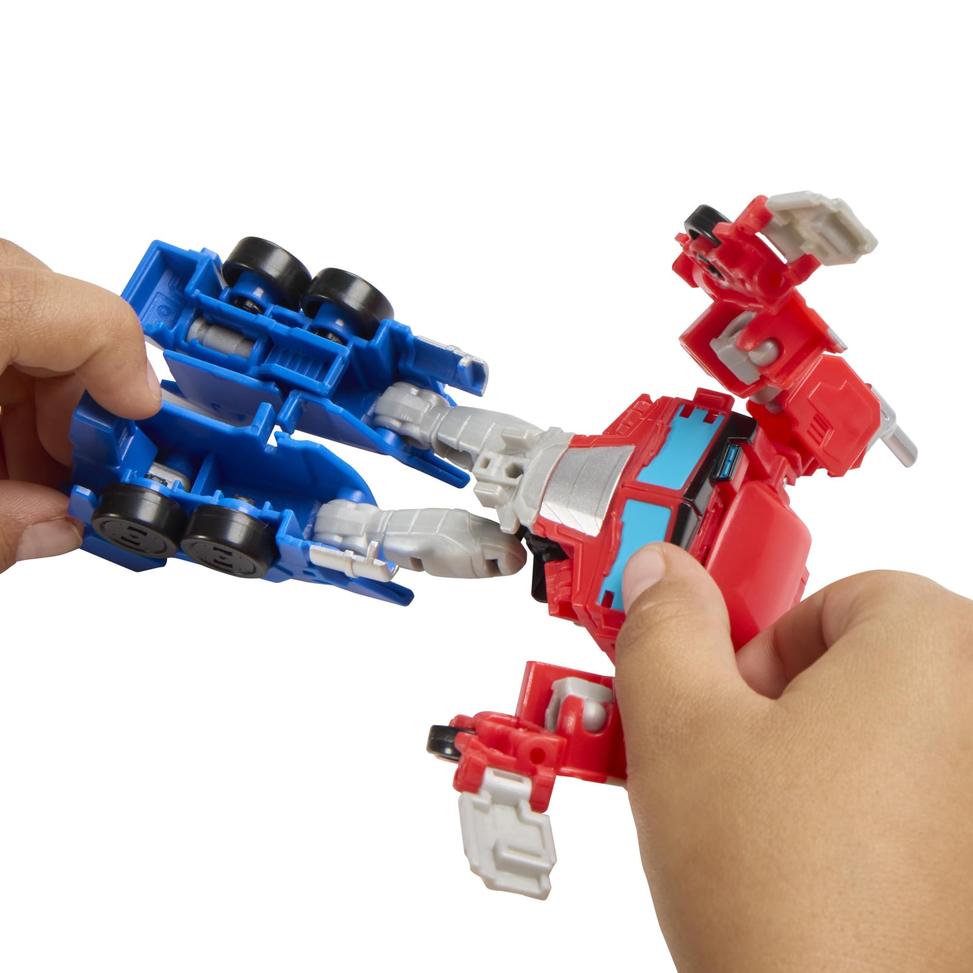 Transformers Optimus Prime Action Figure - 2-in-1 Conversion | 5-Inch Robot | 13 Steps 9