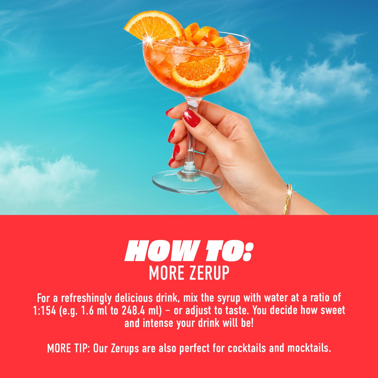 MORE NUTRITION Zerup Lemon Lime Soda Syrup - Sugar-Free | 65 ml | Makes 8+ Liters 3