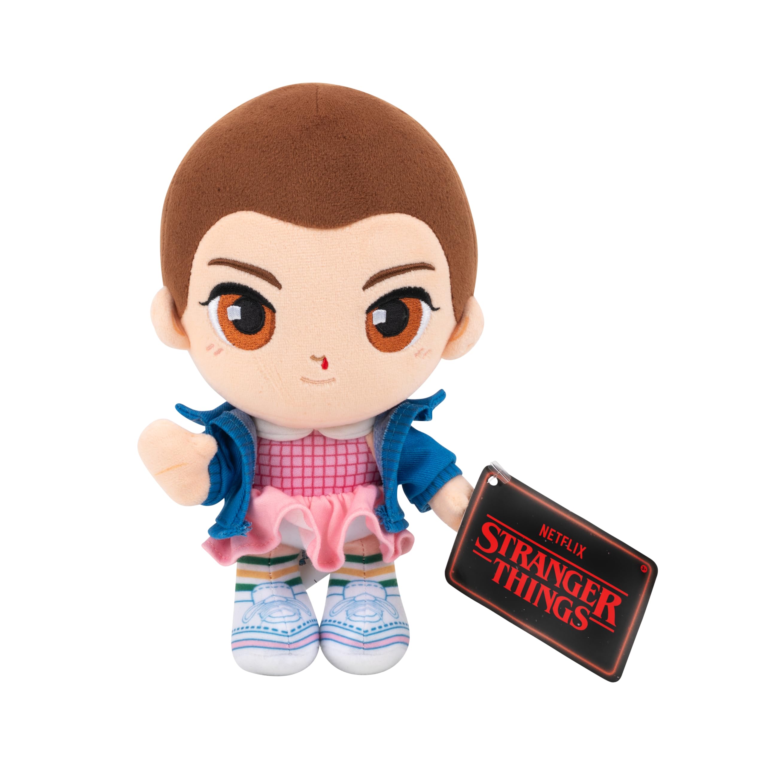 Stranger Things Eleven Plush - 8-Inch Soft Plush with Special Embroidery 6