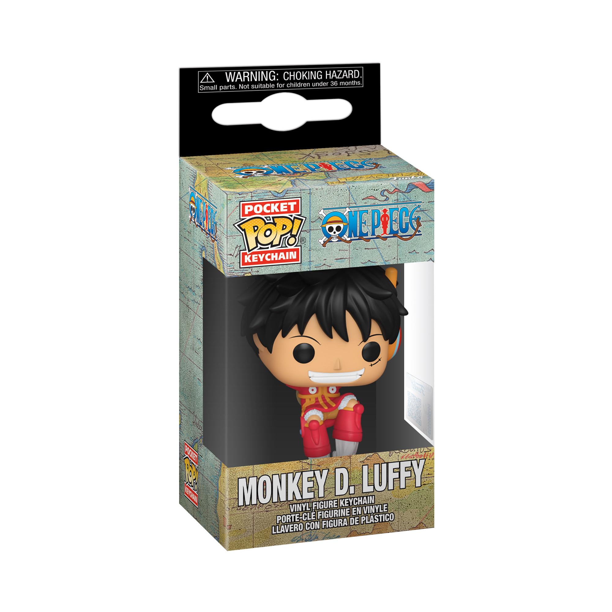 Funko POP! Keychain: One Piece - Monkey D. Luffy Egghead Collectable Vinyl Figure
