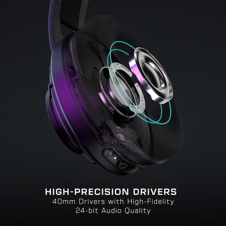 Turtle Beach Atlas Air Wireless Open Back PC Gaming Headset with 24-bit High-Fidelity Audio