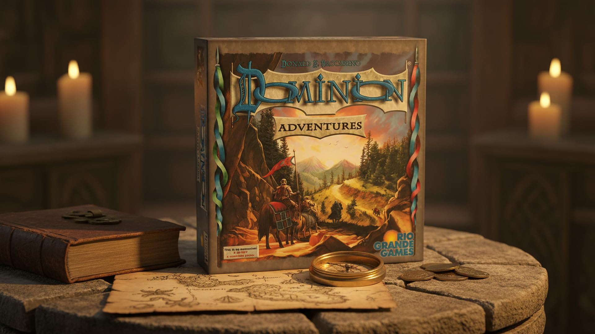 Rio Grande Games Dominion: Adventures Expansion - Card Game for 2-4 Players, Ages 14+ 3