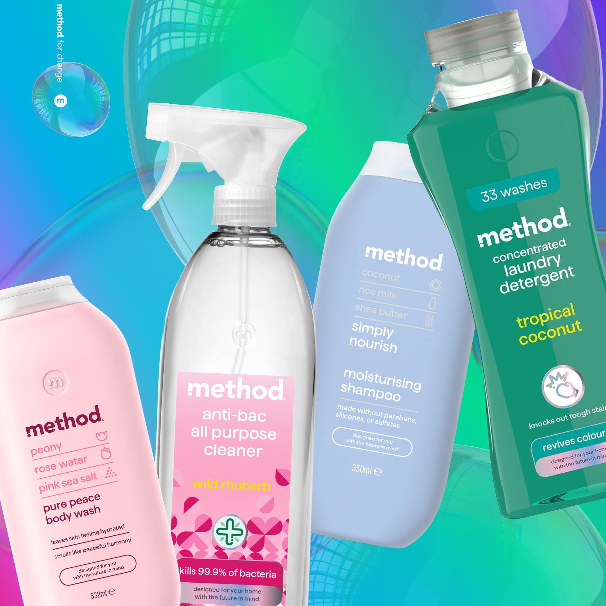 Method Daily Shower Cleaner Spray - Ylang Ylang Scent, No Rinse, 828ml 7