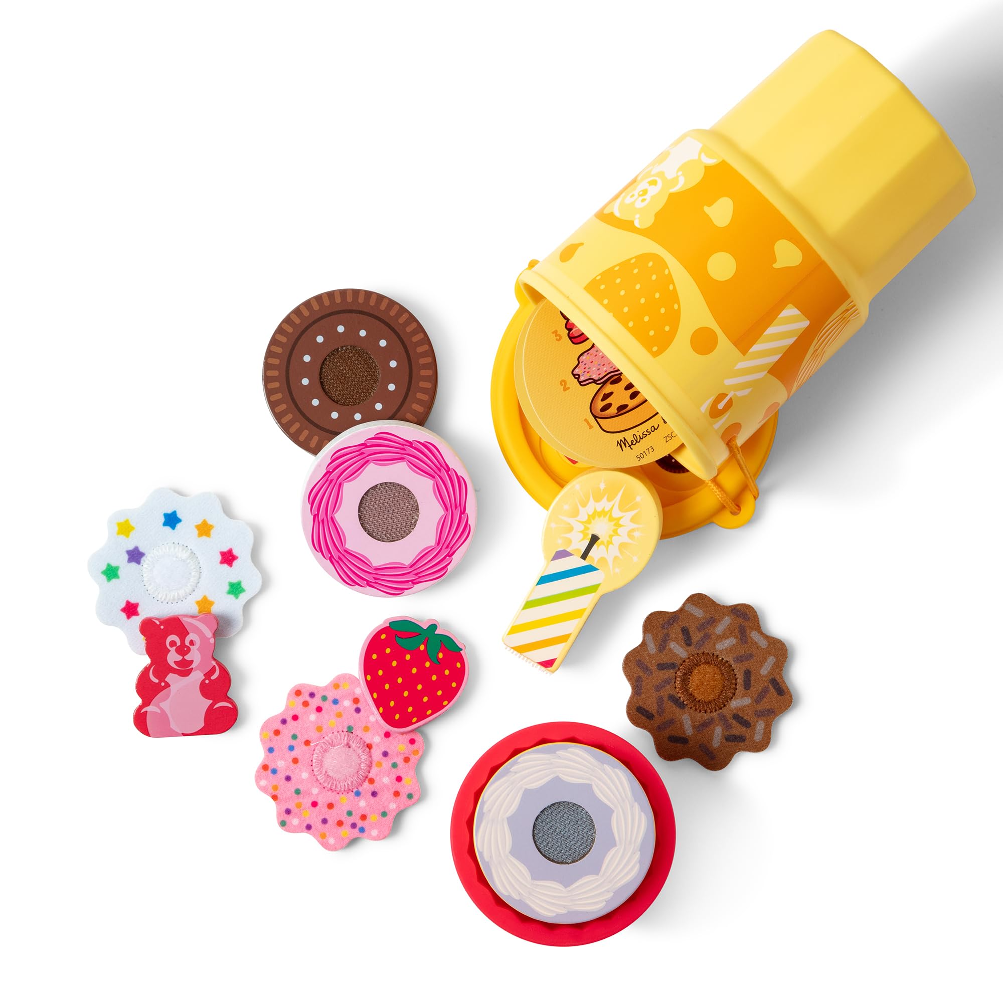 Melissa & Doug Play to Go Cake and Cookies Play Food Set - 12 Pieces | Ages 3-98 1