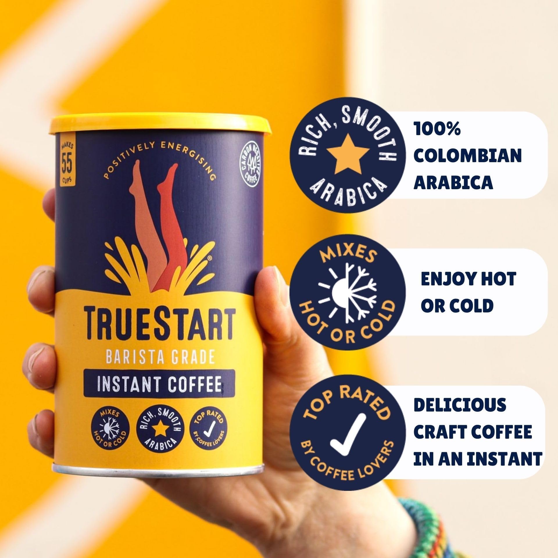 TrueStart - Smooth Original Barista Grade Instant Coffee, 2 Pack 6