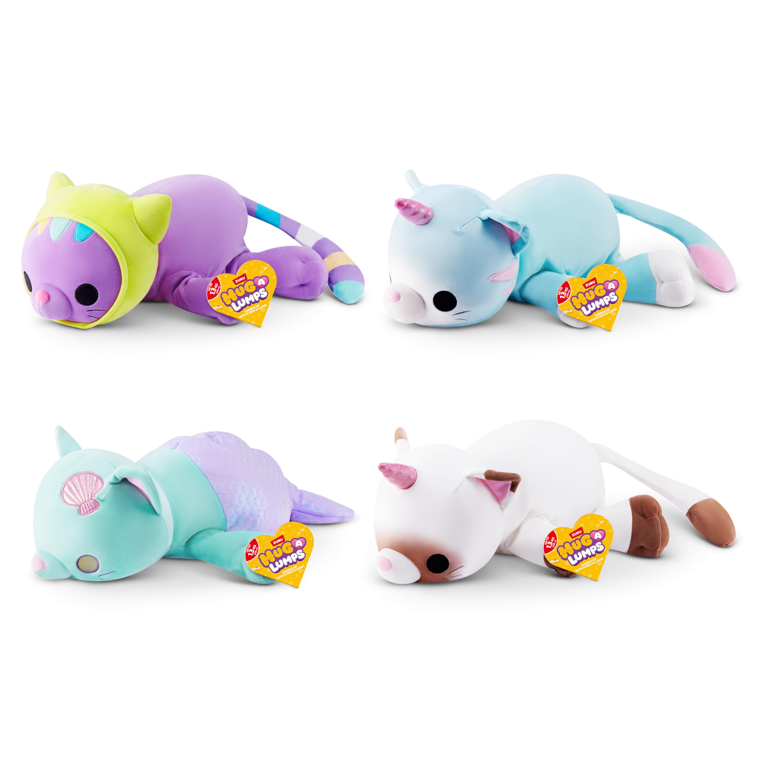 Hug-A-Lumps Skye Kitten Weighted Plush - 1.5kg Comfort | Super-Soft Polyester | Unisex Children 2