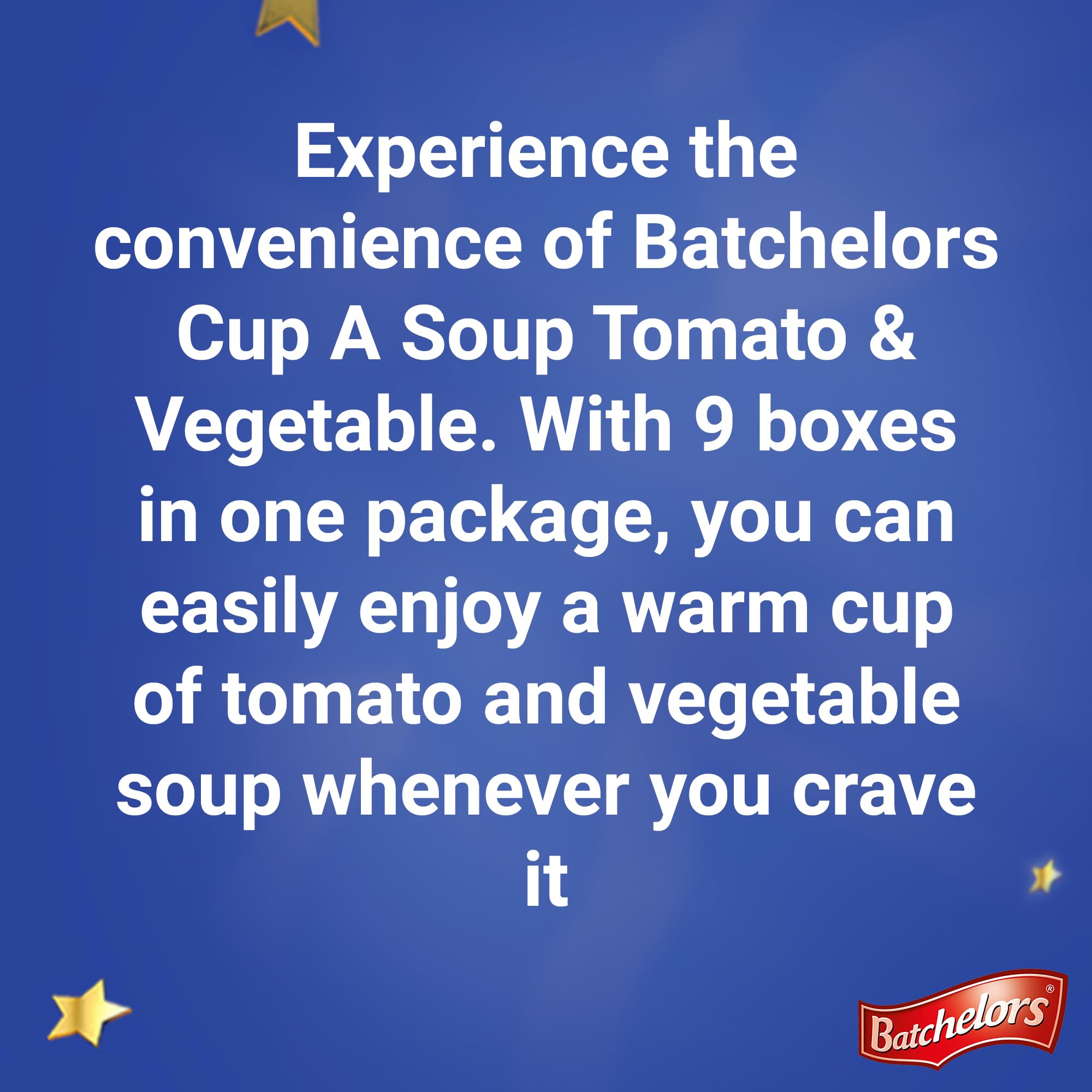 Batchelors Cup a Soup Tomato & Vegetable Instant Soup Sachets, 104 g Box 7