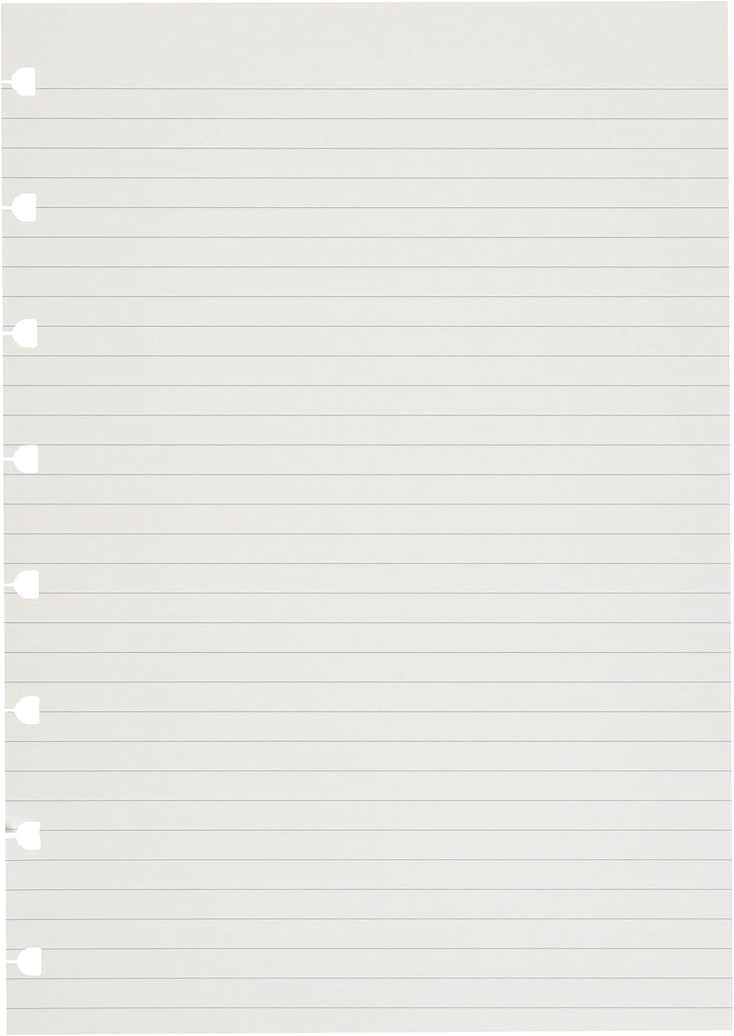 Filofax A5 Ruled Notes for Refillable Notebook - White, 152008 5