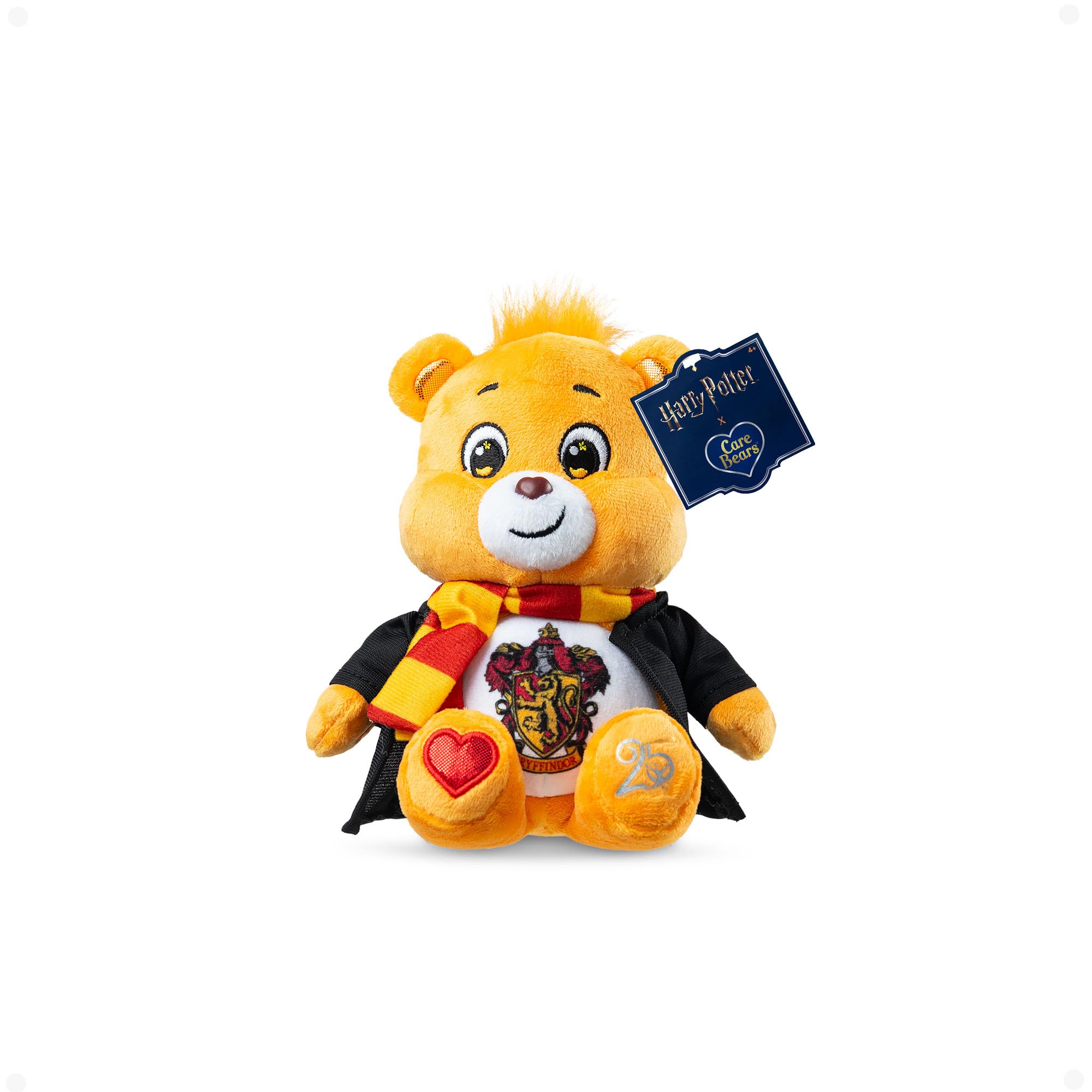Care Bears Tenderheart Bear x Gryffindor 8-Inch Plush - Limited Edition Crossover Design 3