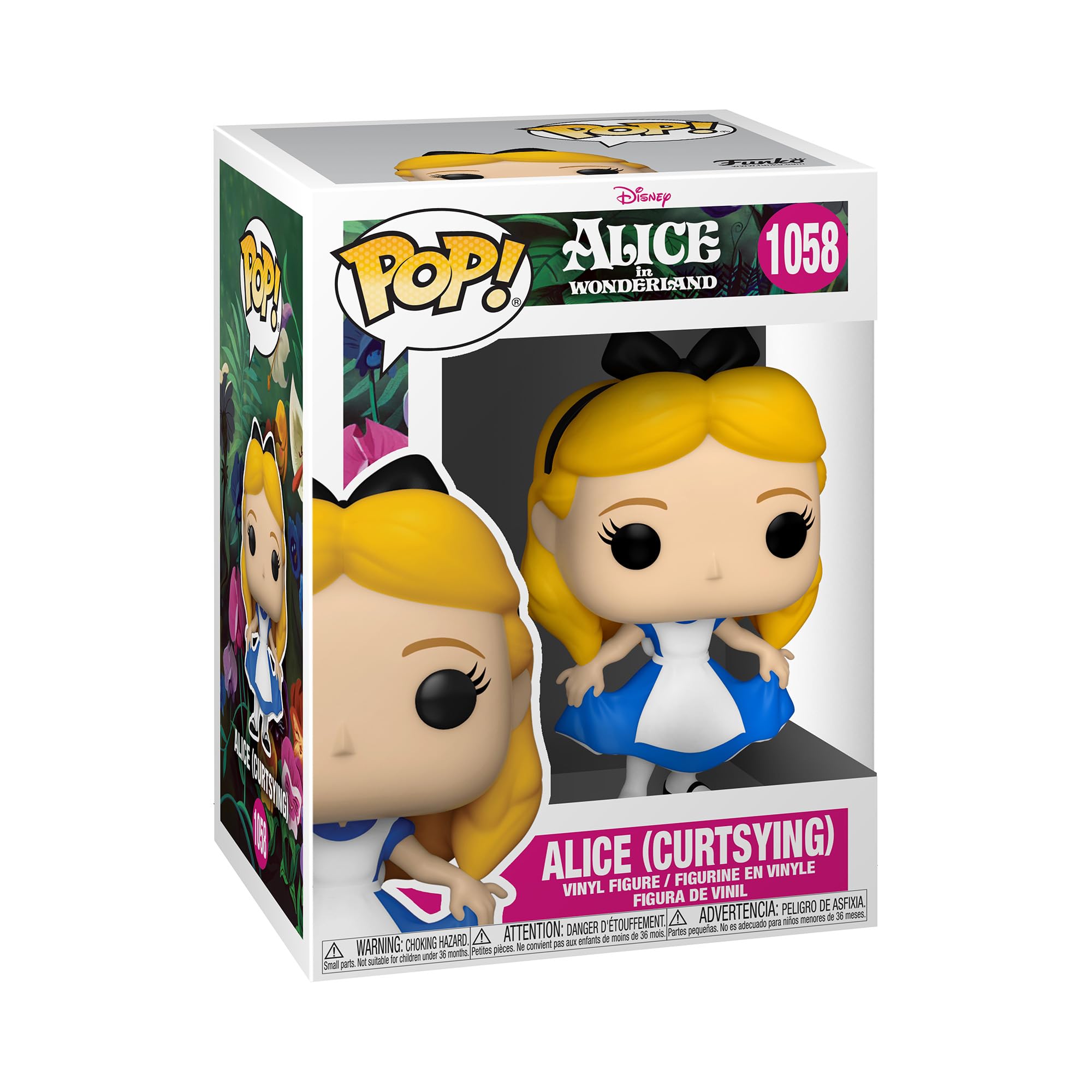 Funko Pop! Disney: Alice 70th – Alice Curtsying Collectable Vinyl Figure | 3.75 Inches