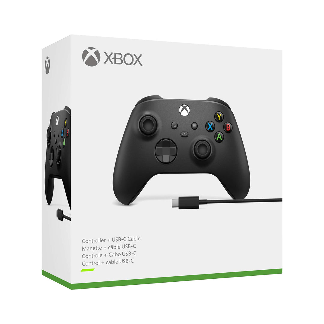 Xbox Wireless Controller with USB-C Cable for Xbox Series X|S, Xbox One, and Windows Devices