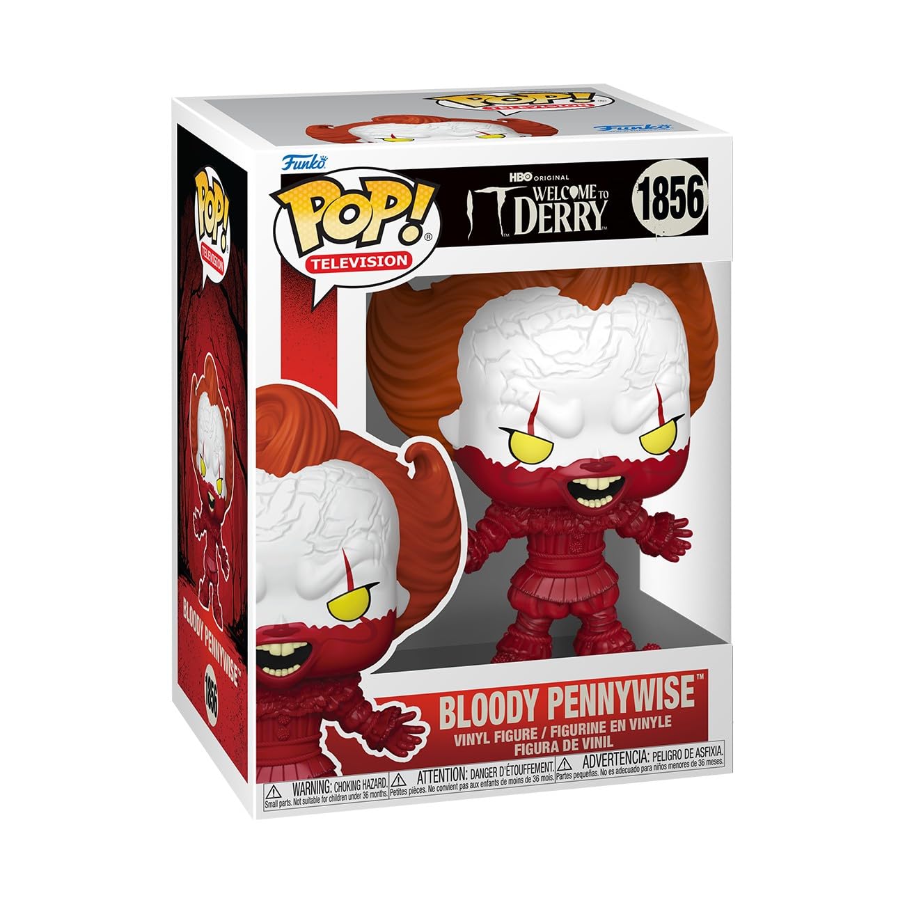 Funko Pop! Bloody Pennywise - Welcome to Derry Collectible Vinyl Figure | 3.75 in 1