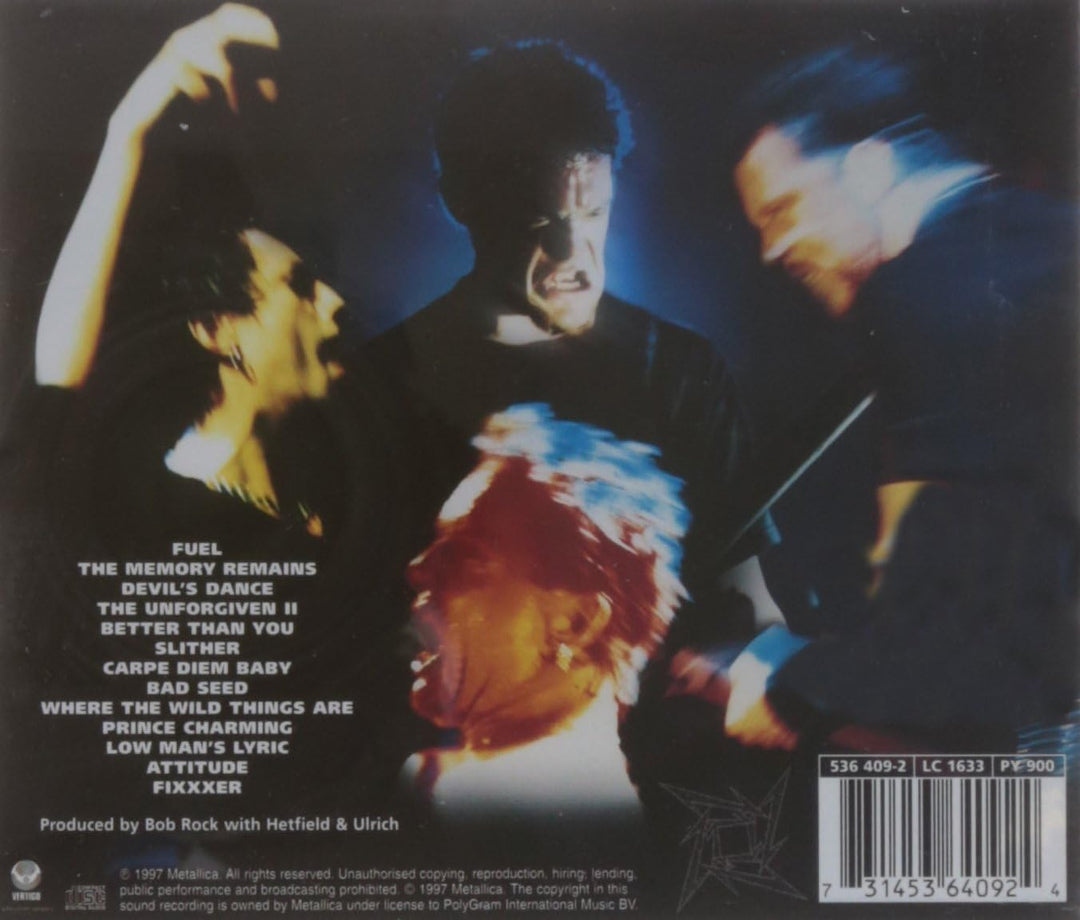 Metallica - Reload Audio CD