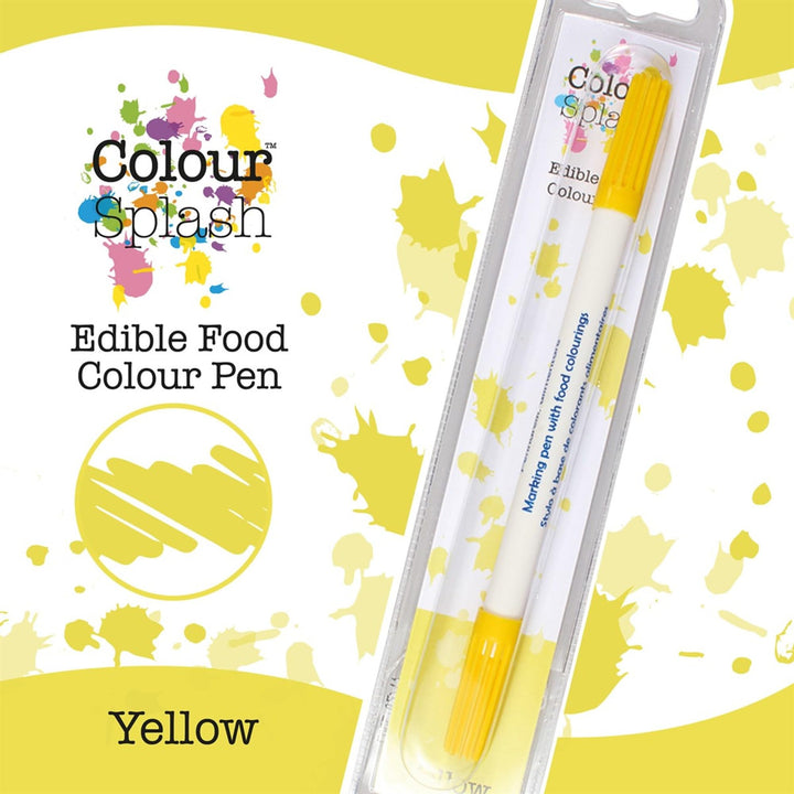 Colour Splash Edible Food Colouring Pens - Dual Tip Icing Pens for Cake Decorating