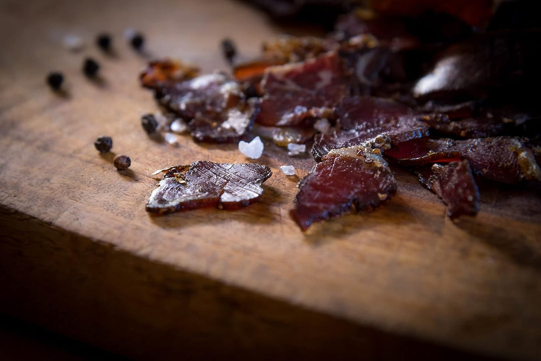 Biltong Boss Traditional Boss Beef Biltong - Premium High Protein Beef Snack