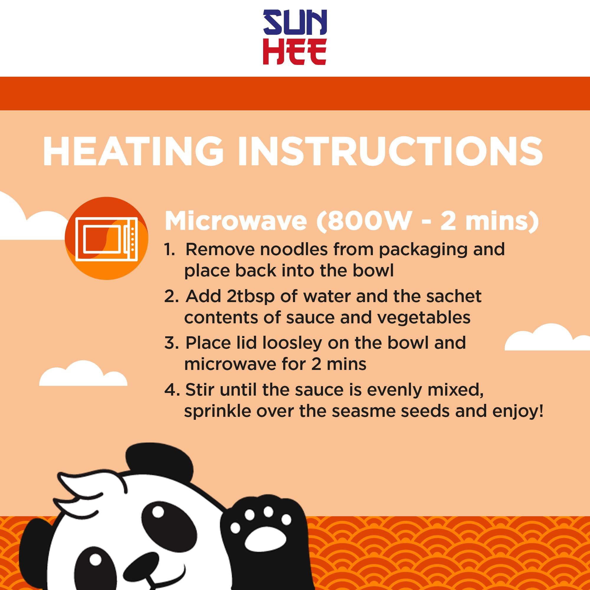 Sun Hee Sweet and Sour Udon Bowl - Ready-to-Eat, Microwaveable, 240g 4