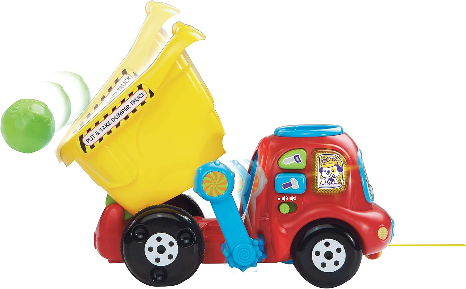 VTech Put and Take Dumper Truck - Interactive Educational Toy for Toddlers 6M+ 3