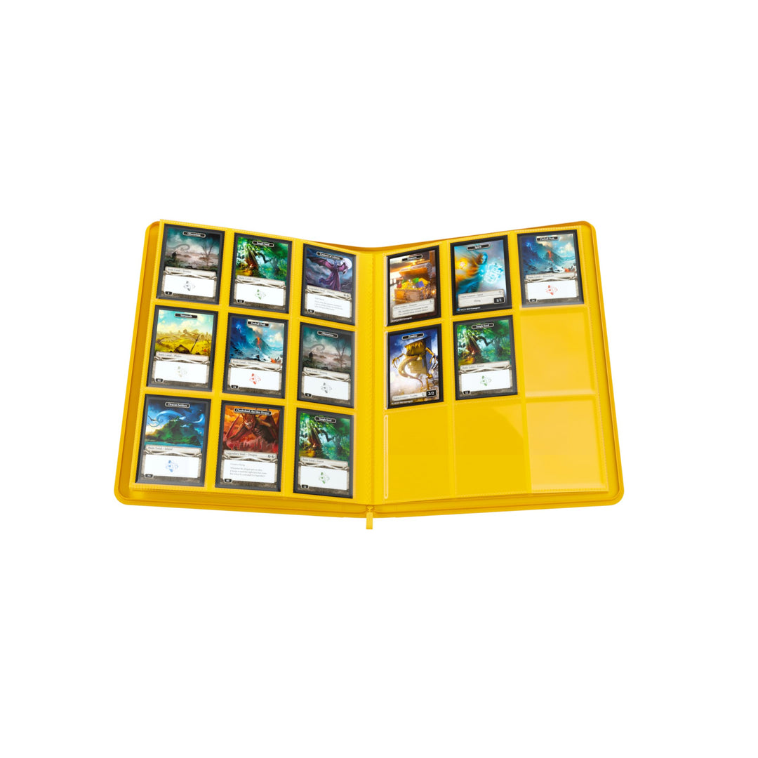 Gamegenic Zip-Up Album 18-Pocket - Yellow Trading Card Game Accessory