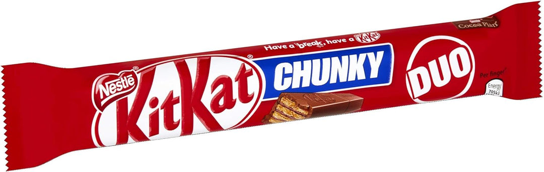 Kit Kat Chunky Duo Milk Chocolate Bars, 24 x 64 g
