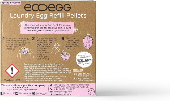 Ecoegg - Laundry Egg Refill Pellets Detergent & Fabric Softener Replacement