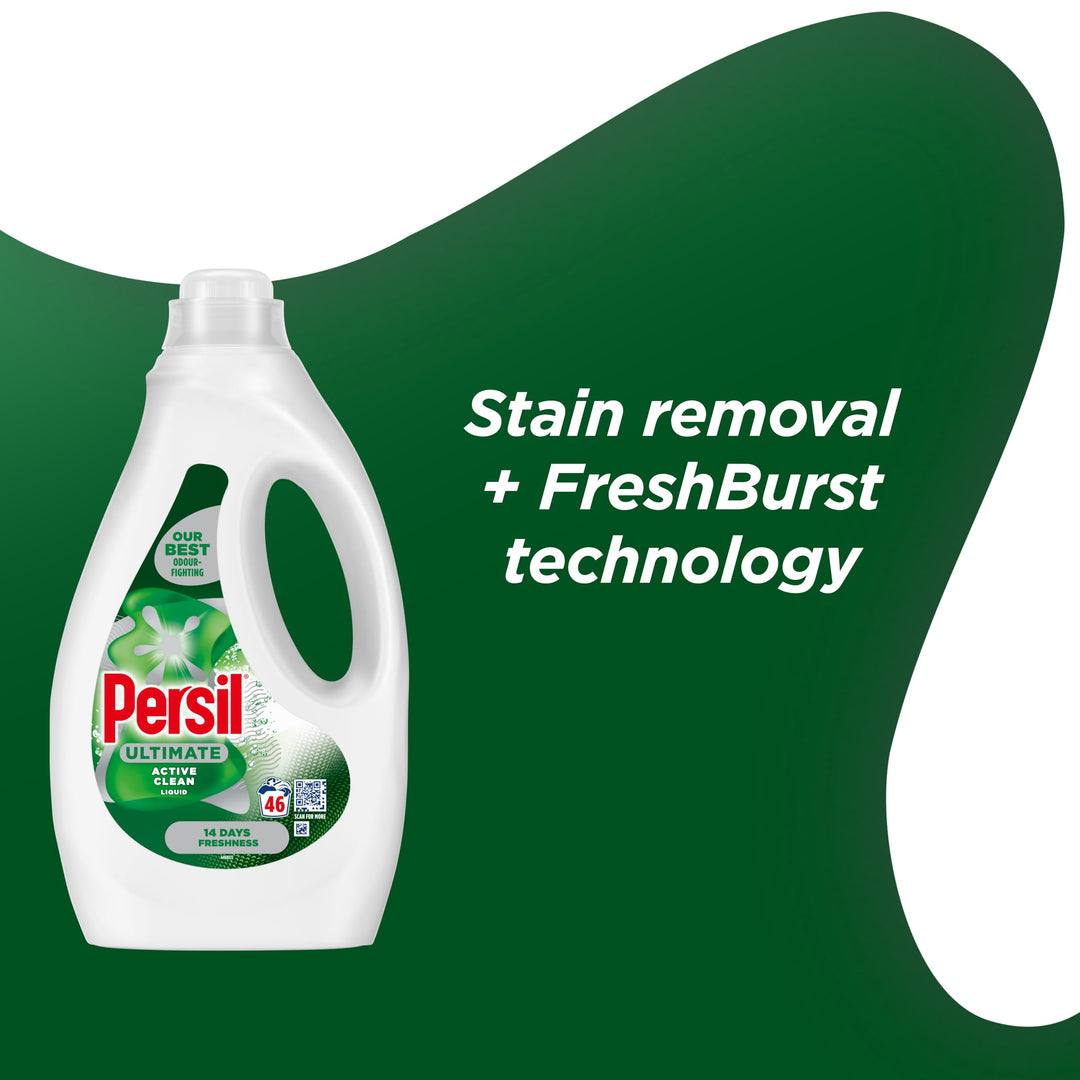 Persil - Ultimate Active Clean Liquid Detergent (1.242 L, 46 Washes)