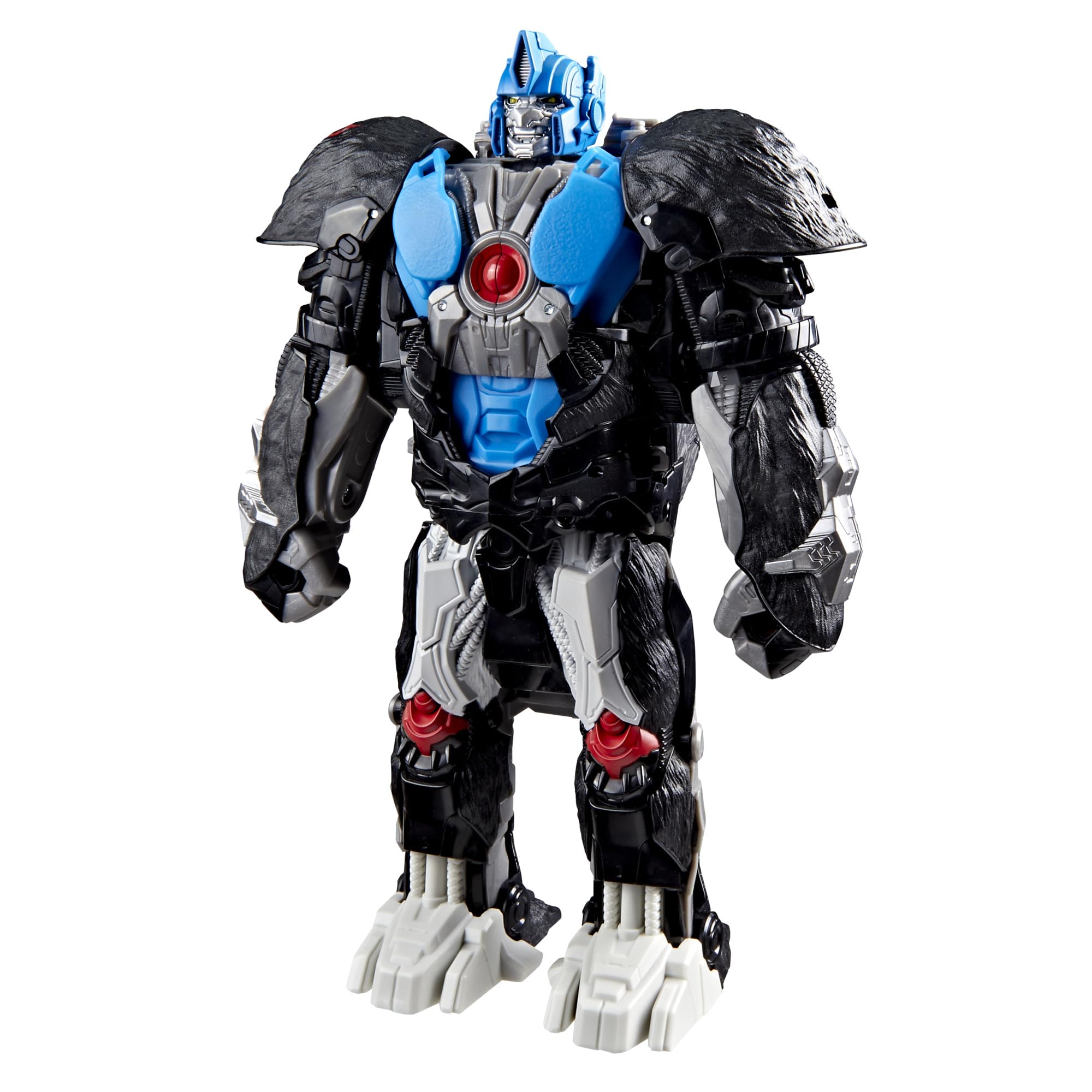 Transformers Smash Changers Optimus Primal Action Figure - 9 Inch, Ages 6+