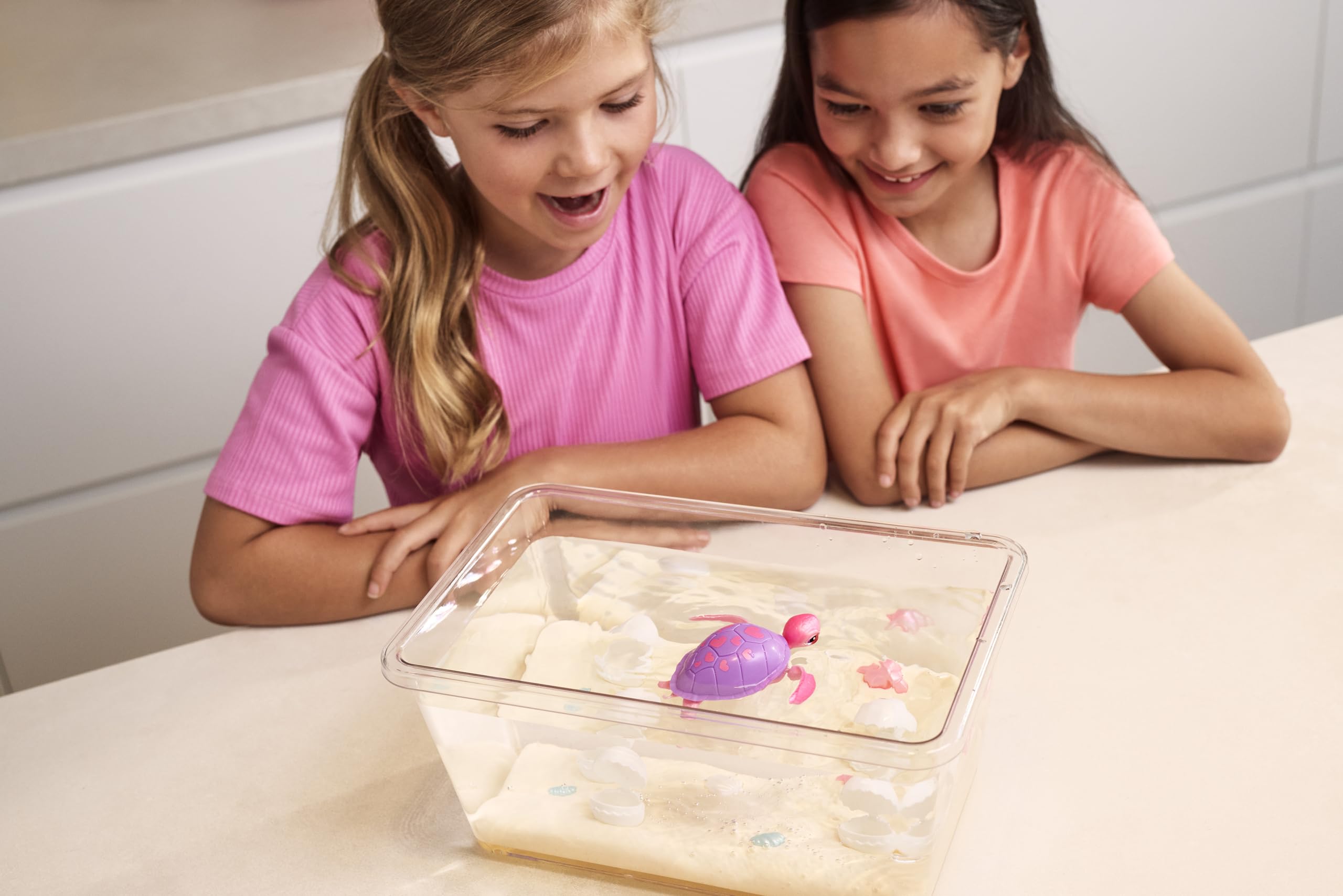 Pets Alive Mama Turtle Surprise von ZURU – Roboter-Haustierschildkröte mit Schwimm- und Lauffunktion, ab 3 Jahren 6