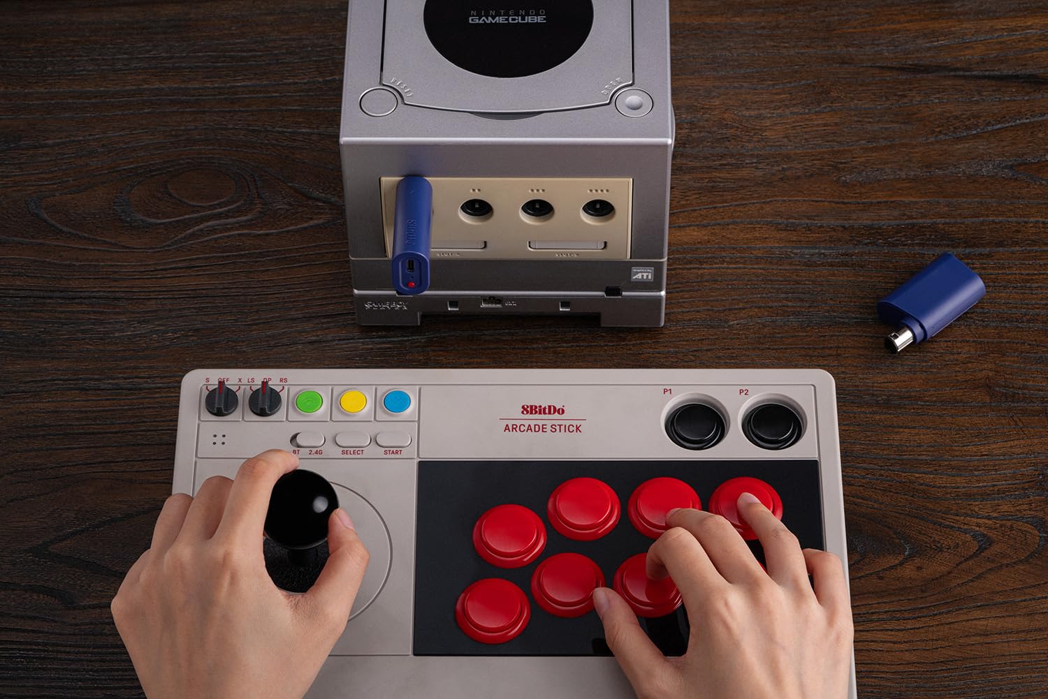 8BitDo Retro Receiver - Purple | Bluetooth | NGC, Wii, Windows 9