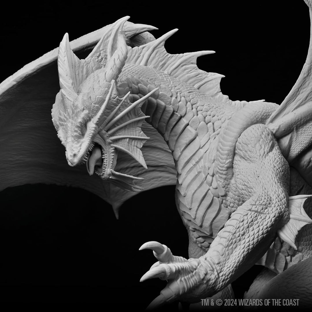 WizKids D&D Nolzur's Marvelous Miniatures Gargantuan Bahamut Unpainted Miniature