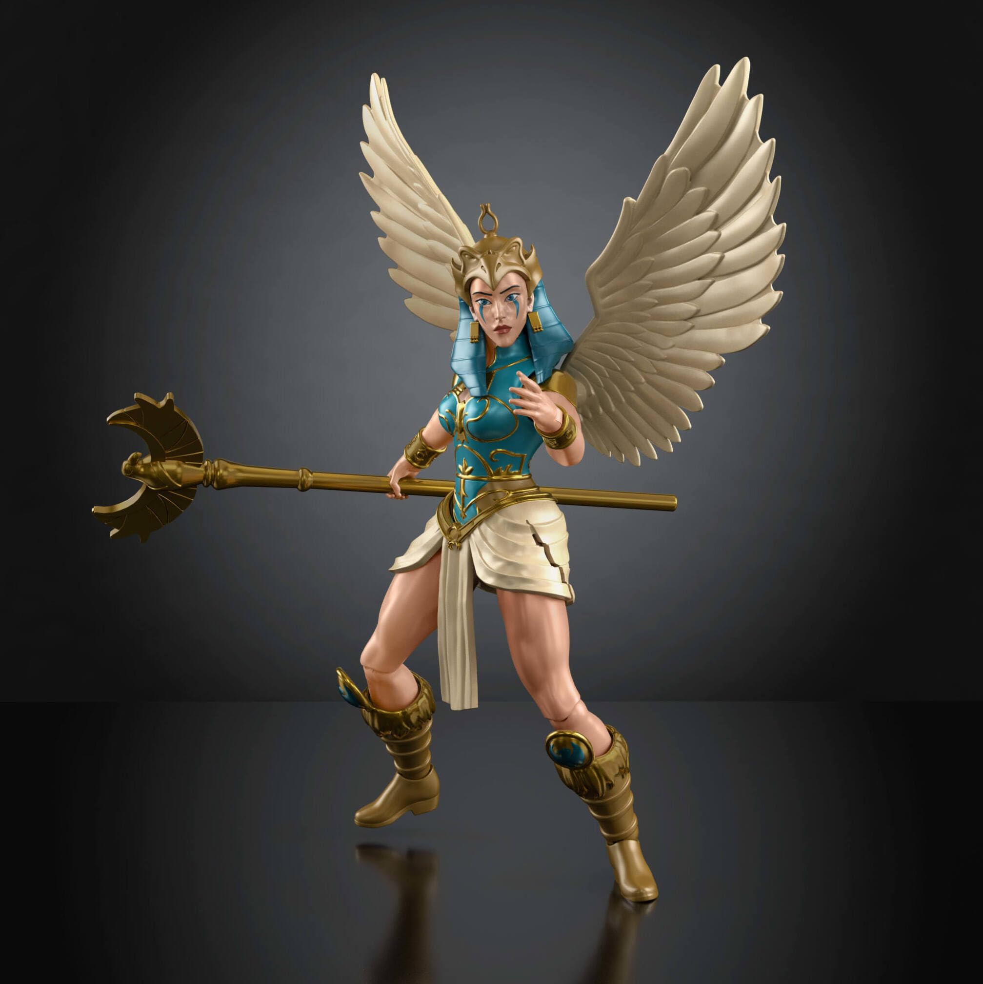 Masters of the Universe Origins 200X Sorceress Action Figure - 5.5-inch Scale, 16 Points of Articulation, Staff Accessory 4
