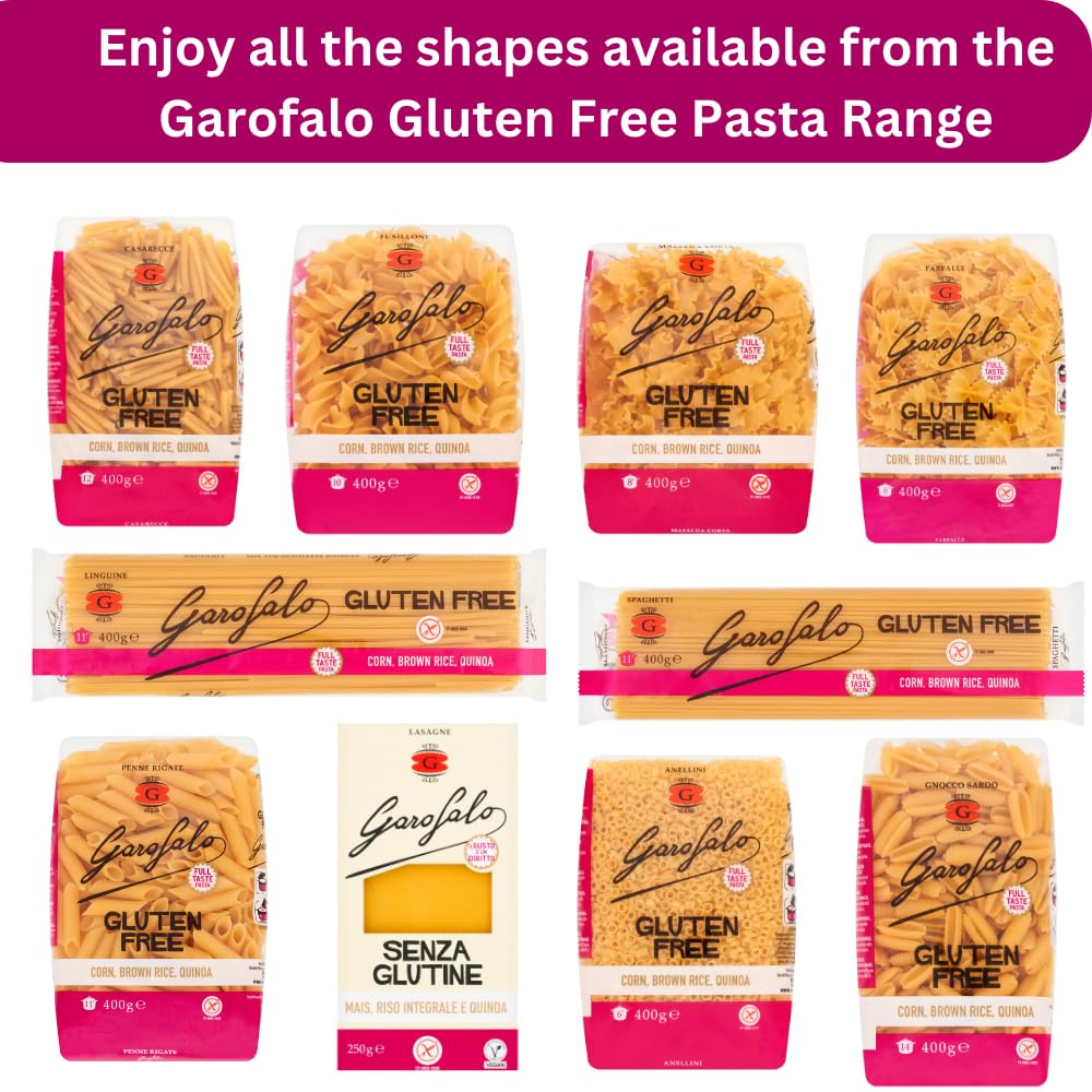 Garofalo Gluten Free Gnocchi Sardi Shell Pasta, 400g