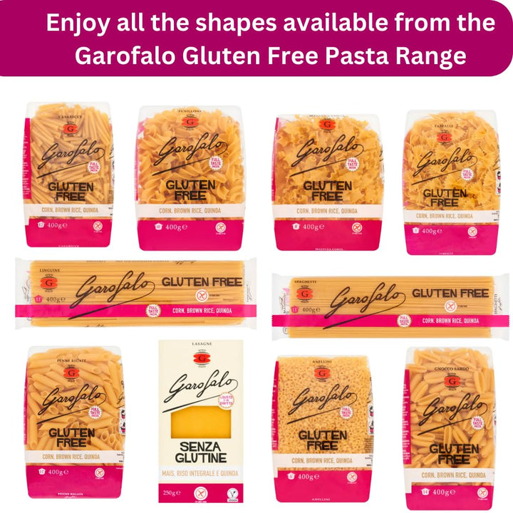 Garofalo Gluten Free Gnocchi Sardi Shell Pasta, 400g