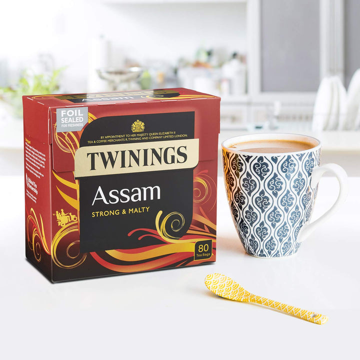 Twinings - Assam Black Tea 80 Teabags 200g