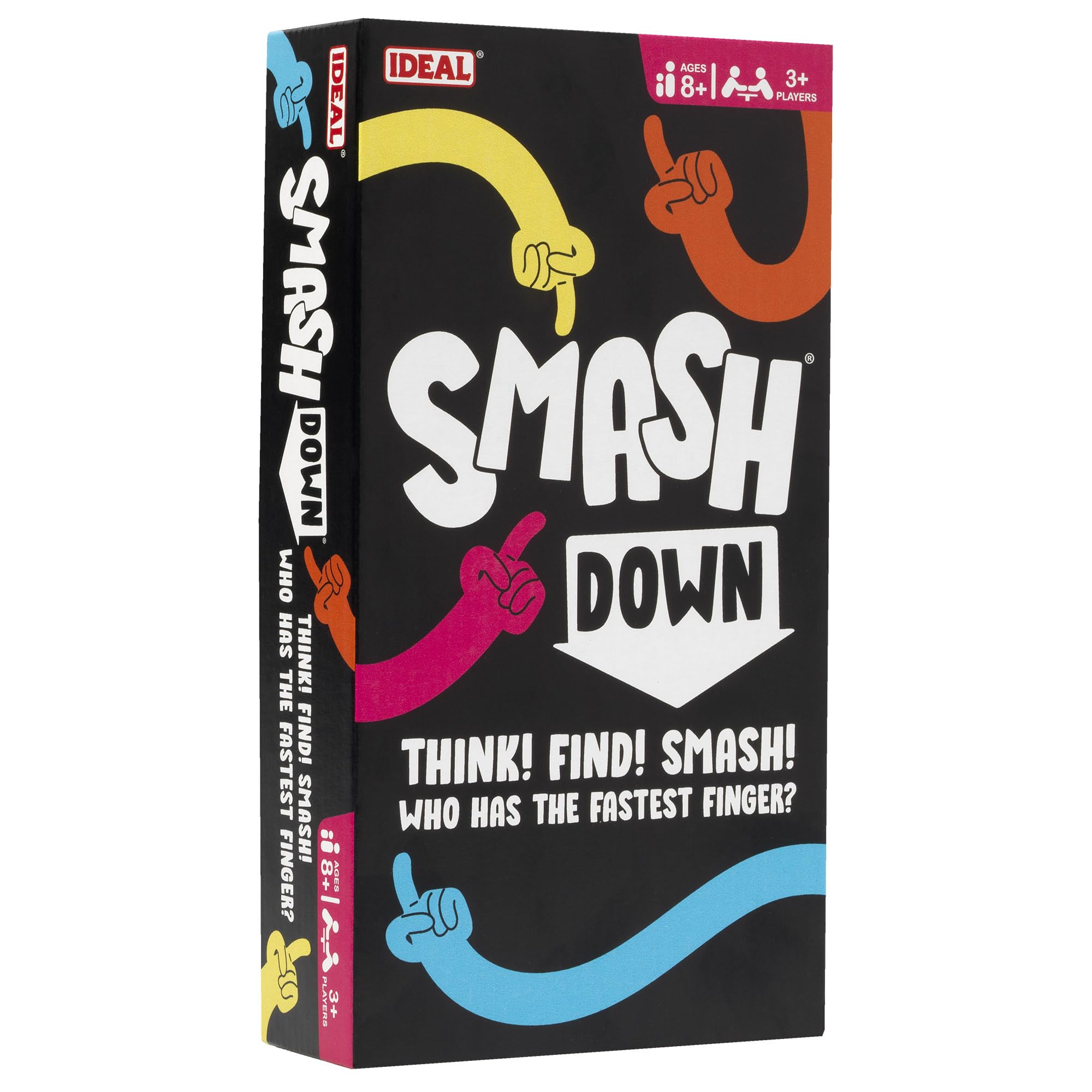 Ideal Smash Down: Think! Find! SMASH! Fast-Paced Trivia Party Game 8