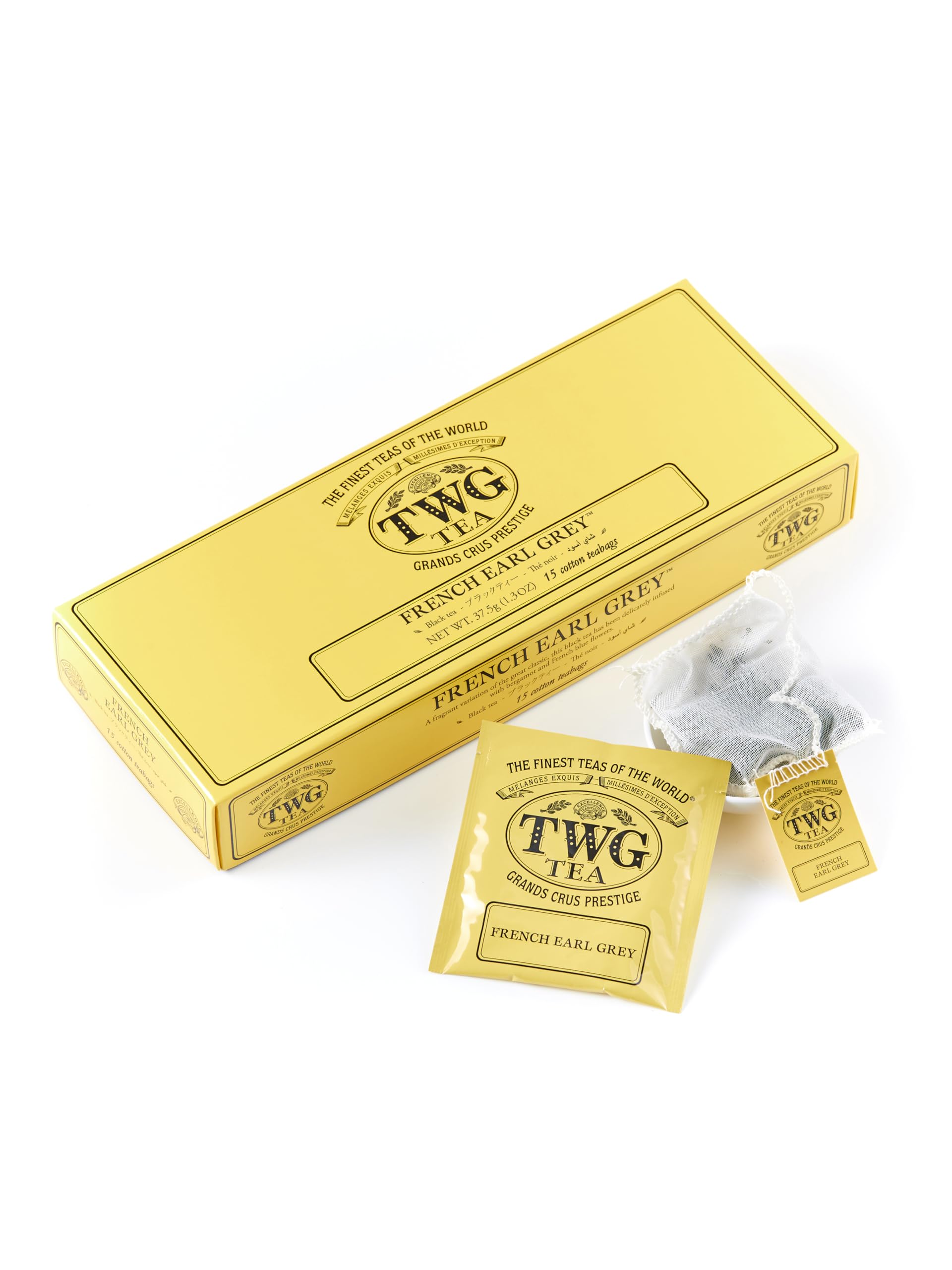 TWG Tea French Earl Grey Black Tea with Citrus Fruits & Blue Cornflowers 1