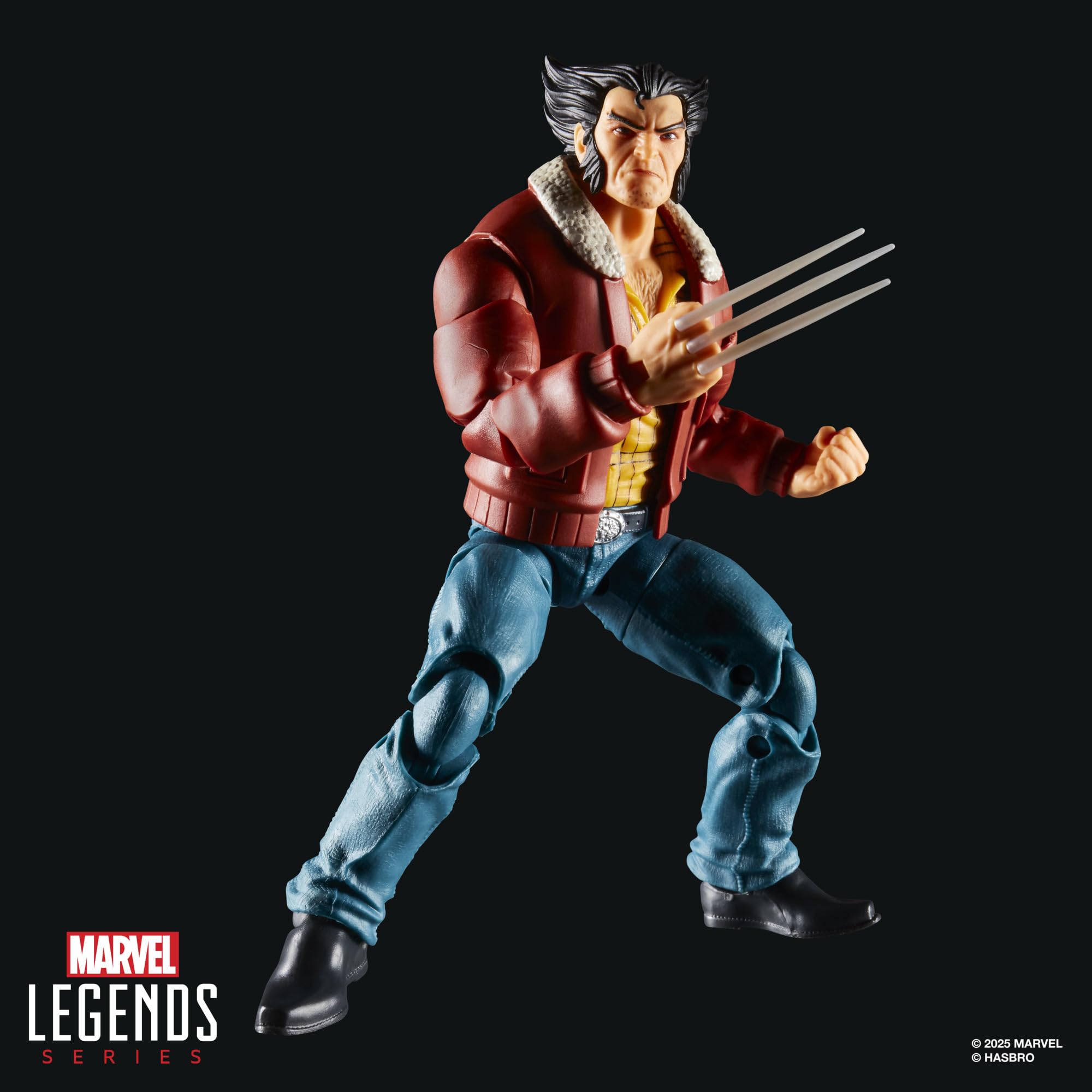 Marvel Legends Series Logan Action Figure - 6-Inch X-Men '97 Collectible with Articulation & Accessories 8