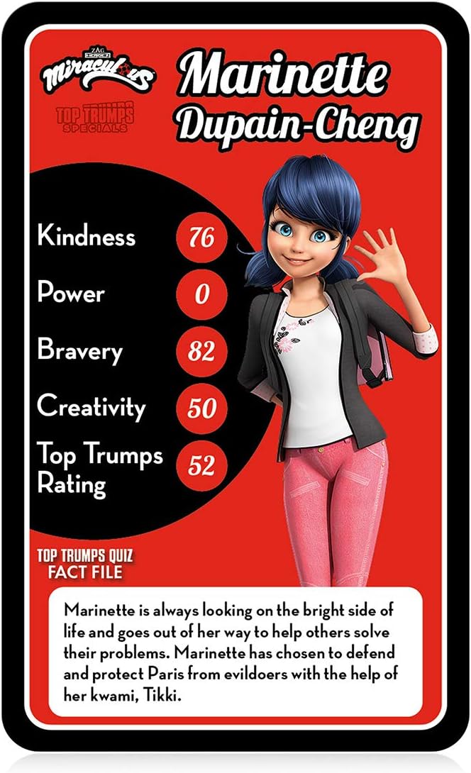 Top Trumps Miraculous Specials Card Game
