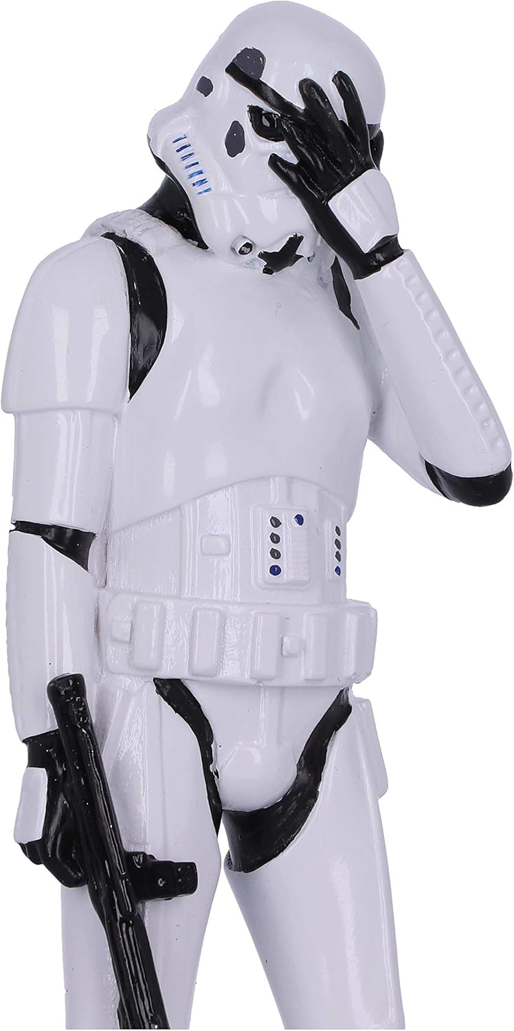 Nemesis Now Three Wise Stormtroopers - See No Evil, Hear No Evil, Speak No Evil Sci-Fi Figurine Trio 6