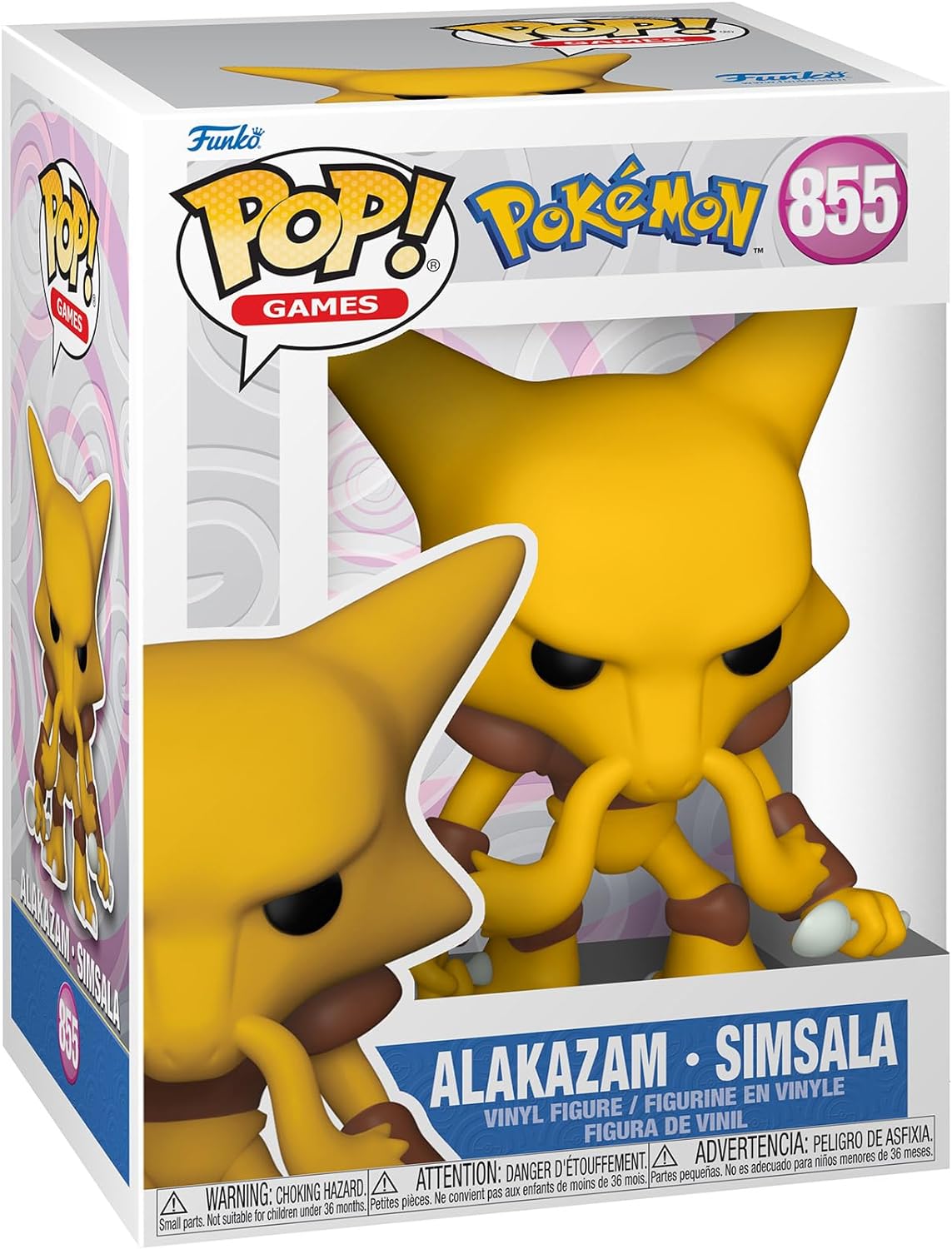 Funko Pop! Games Pokémon - Abra & Alakazam Vinyl Figure (74216) 10