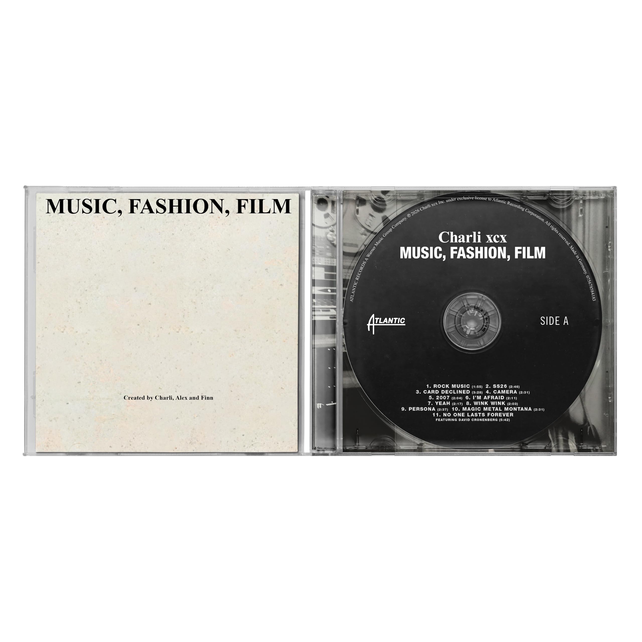 Charli xcx - Music, Fashion, Film [CD] 2