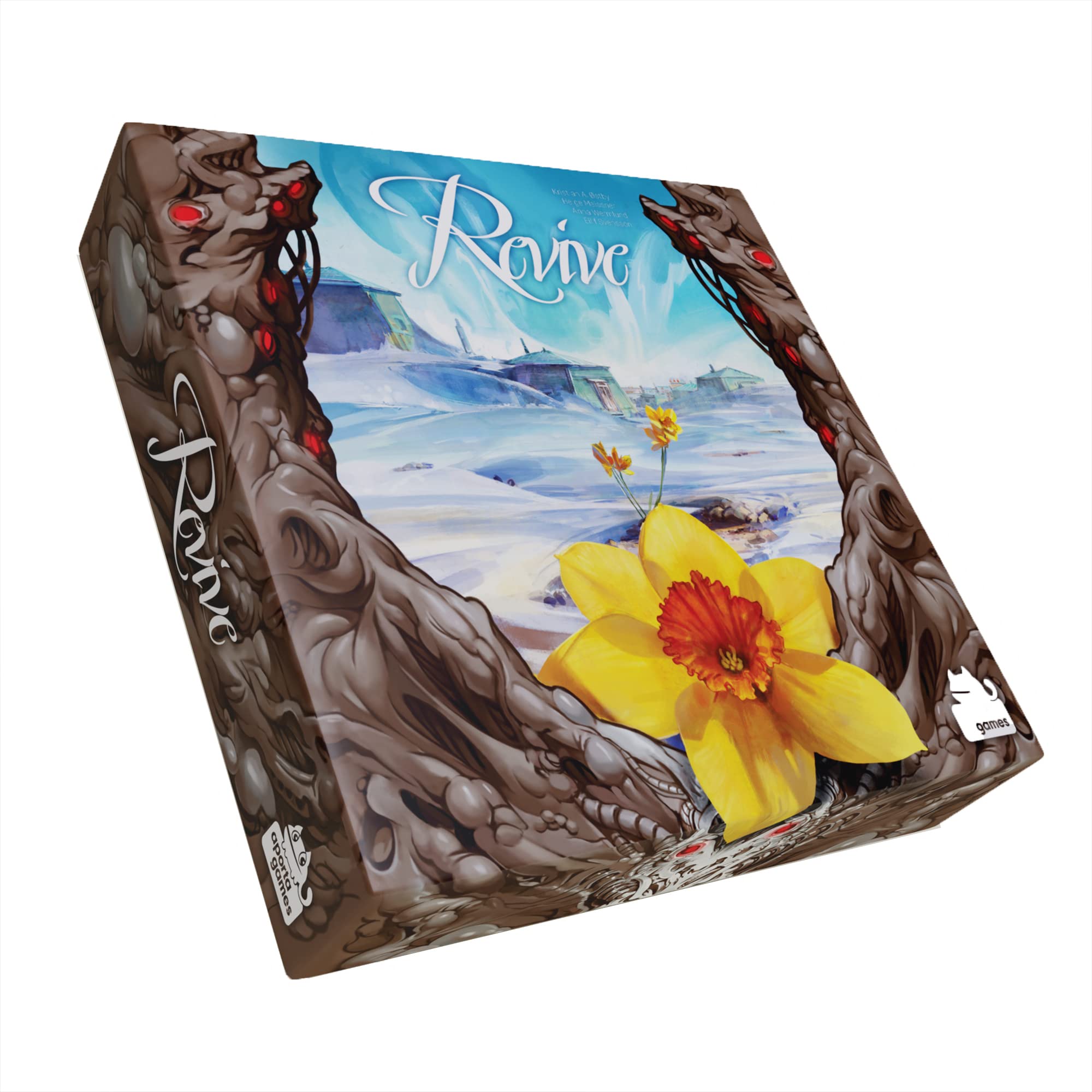 Aporta Games Revive Brettspiel | Überlebensstrategie &amp; Zivilisationsaufbauspiel