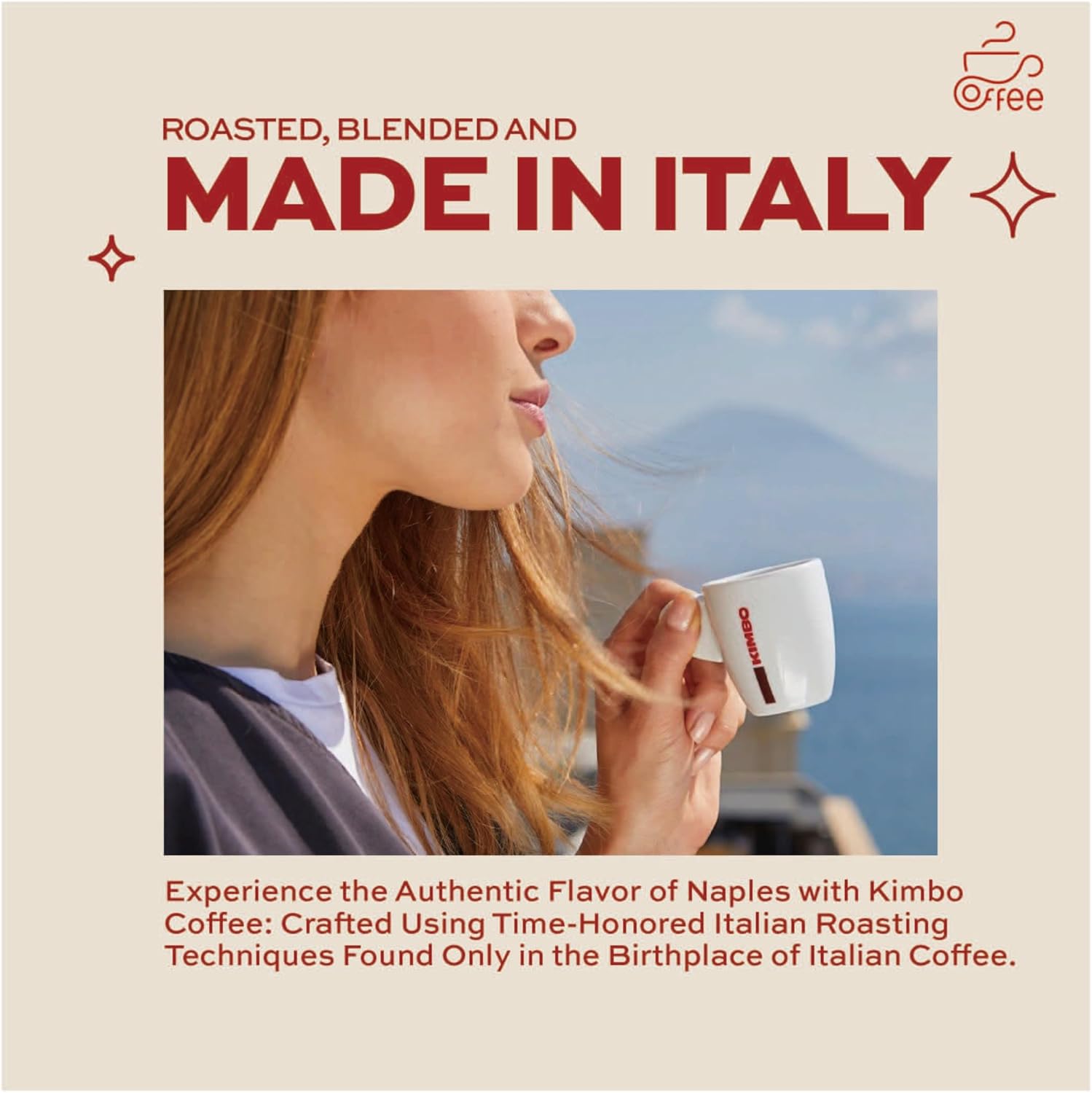 Kimbo Espresso Napoletano Whole Coffee Beans, Dark Roast, 1kg Bag 8