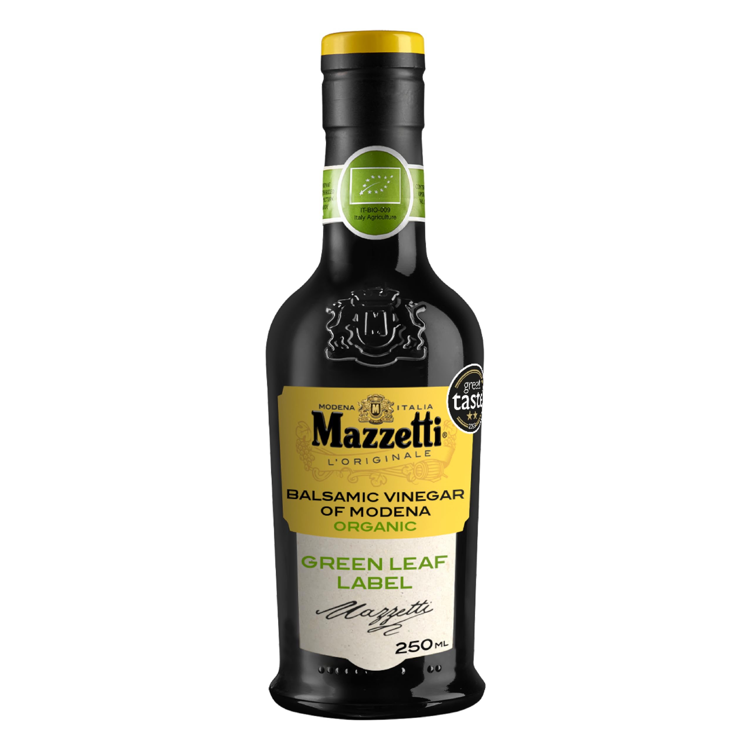 Mazzetti Organic Balsamic Vinegar - 250ml Bottle | Ideal for Salads 1