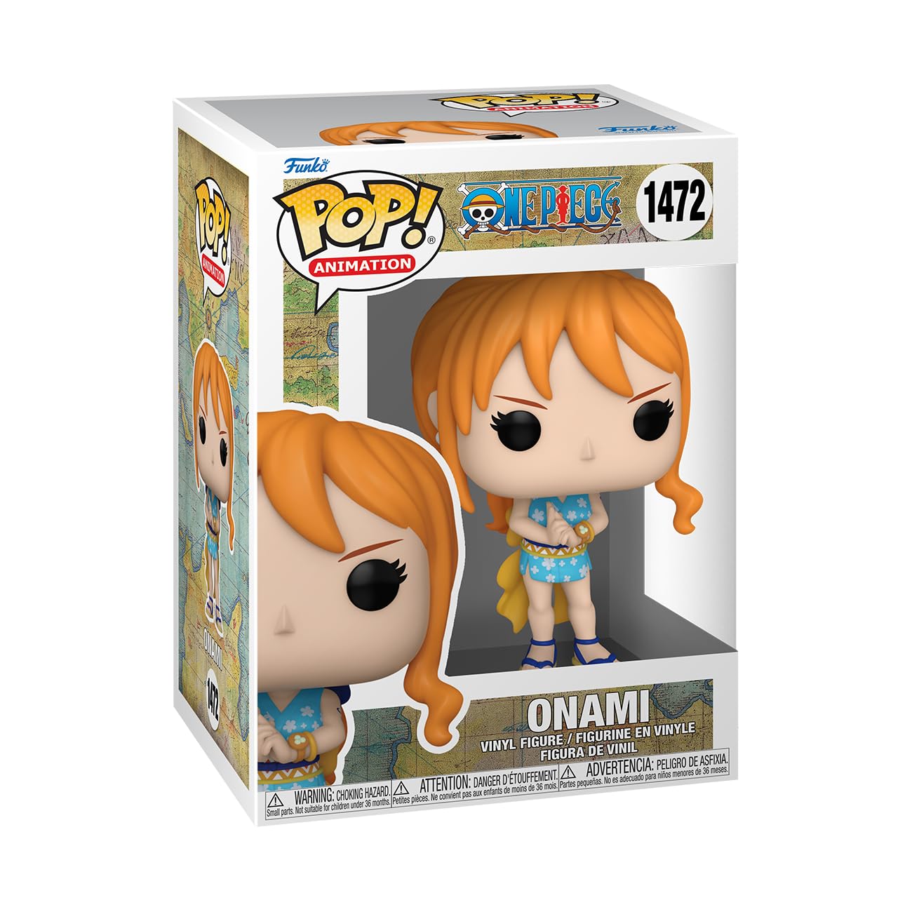 Funko POP! Animation: One Piece Nami (Wano) Collectible Vinyl Figure | 3.75 in
