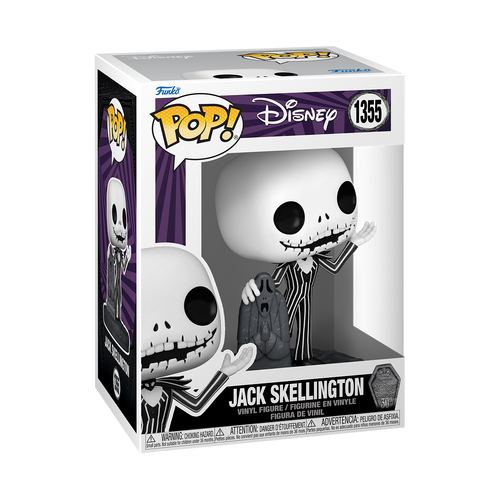 Disney: the Nightmare Before Christmas 30th - Jack Skellington With Gravestone Funko 72312 Pop! Vinyl #1355