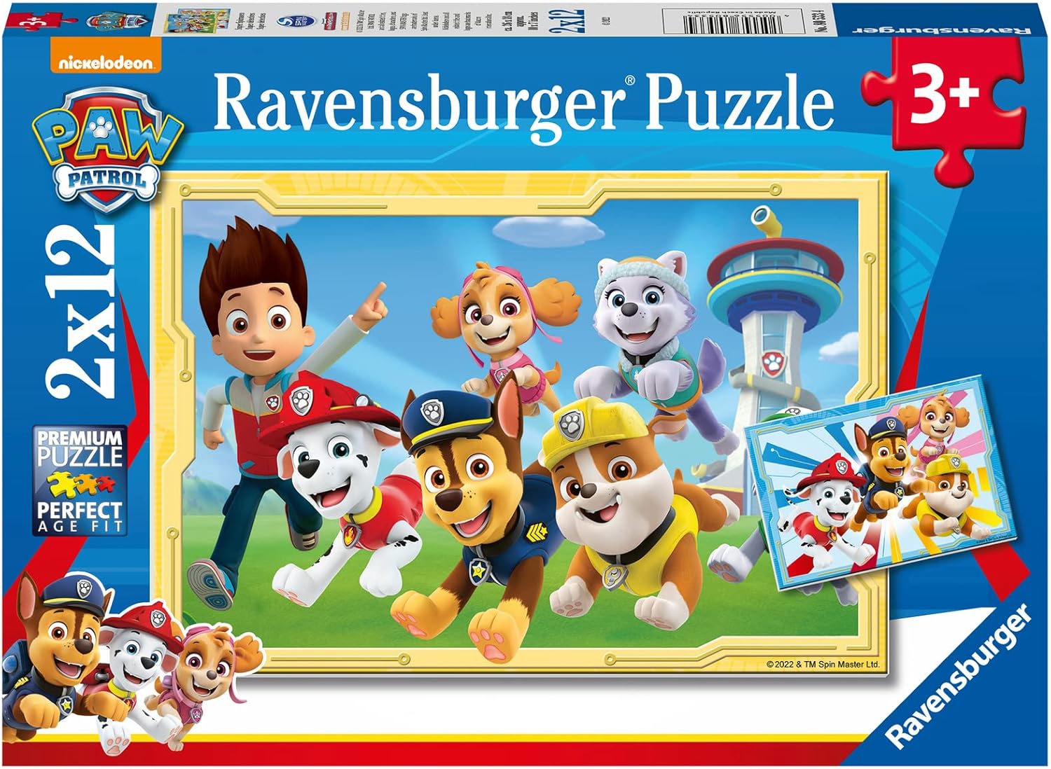 Ravensburger Paw Patrol 2x12 Piece Jigsaw Puzzles for Kids 3 Years Up 1