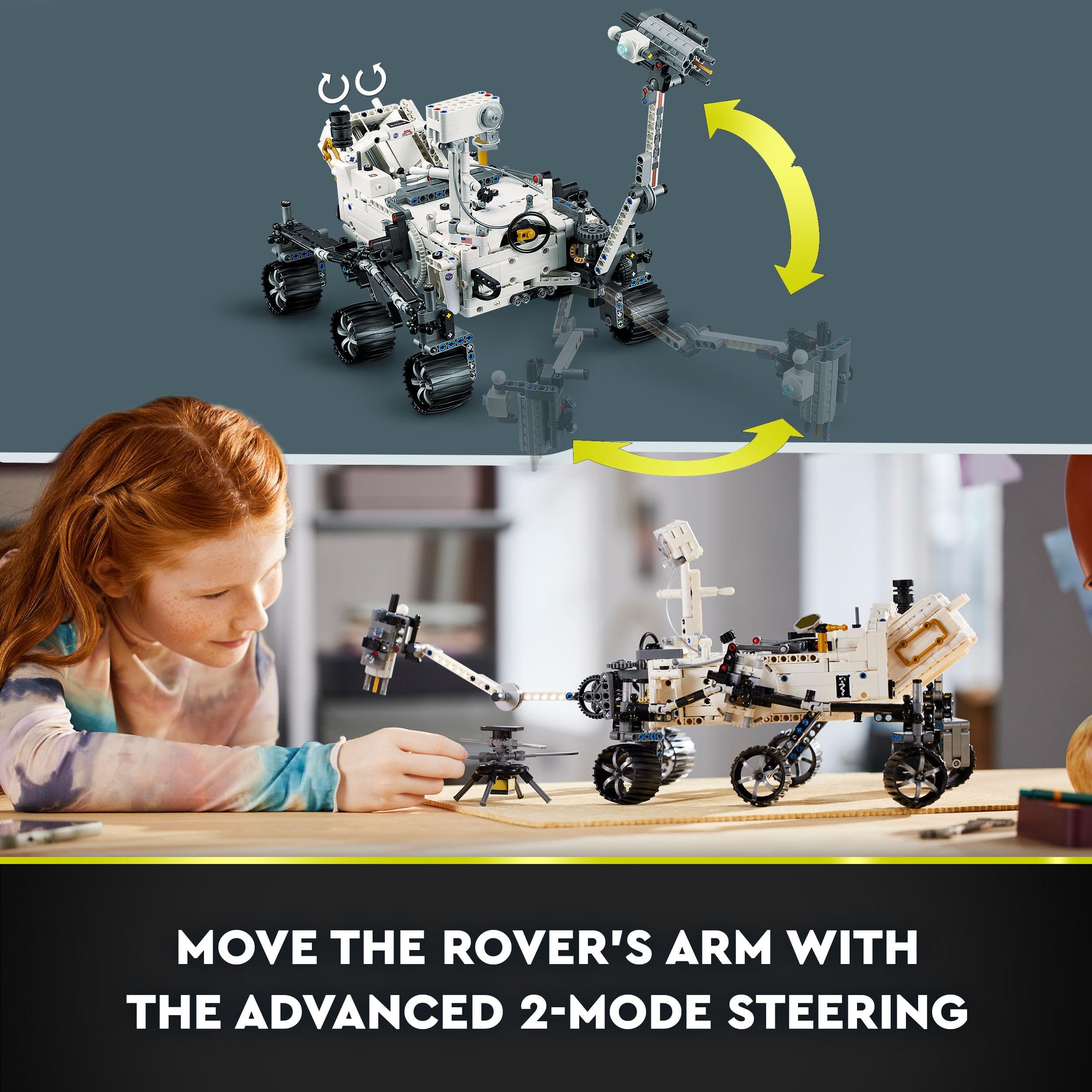 LEGO 42158 Technic NASA Mars Rover Perseverance Space Set with AR Experience | Ages 10+ 6